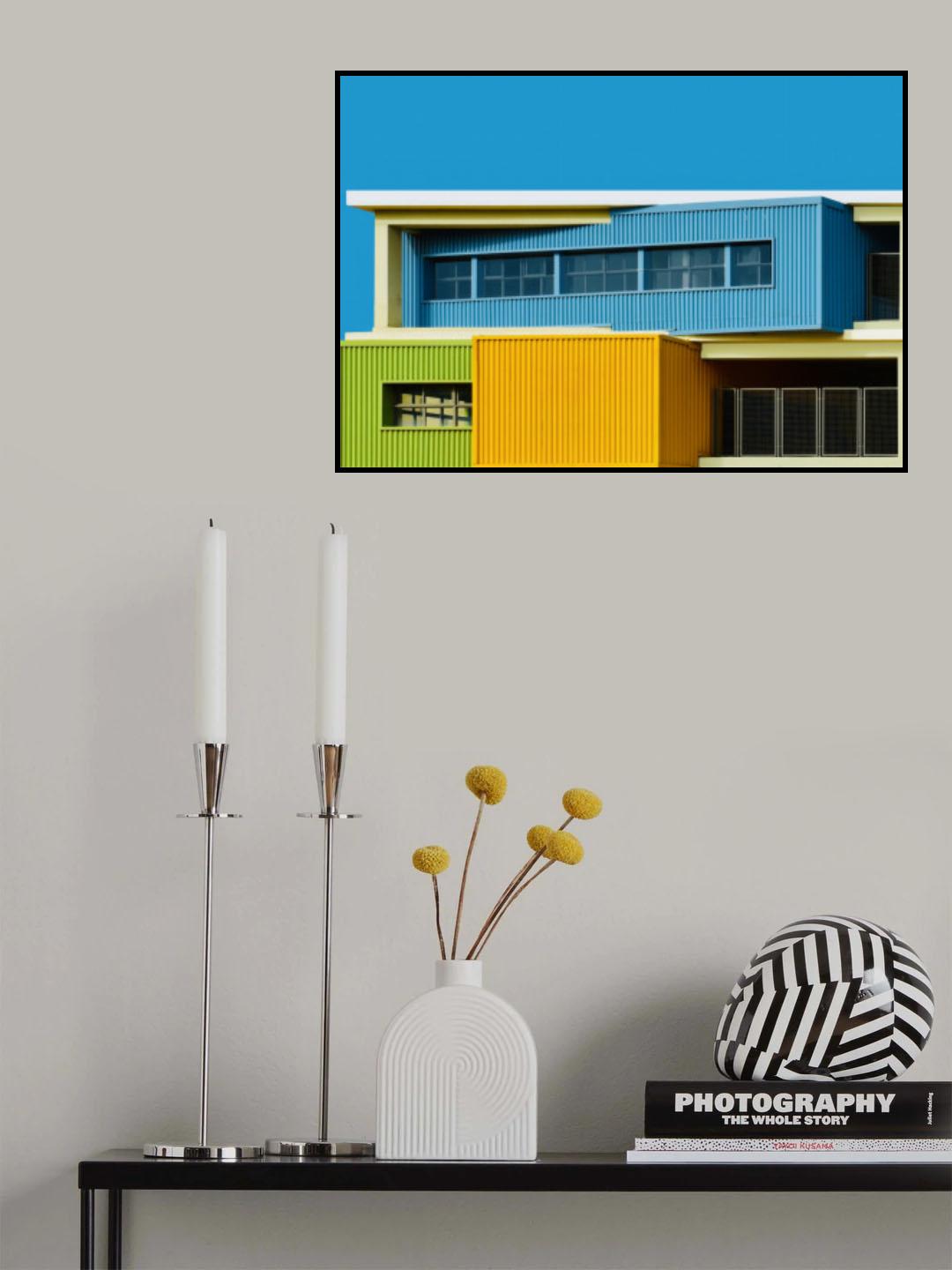 The new school - Ganne Tiqva Poster och Canvastavla