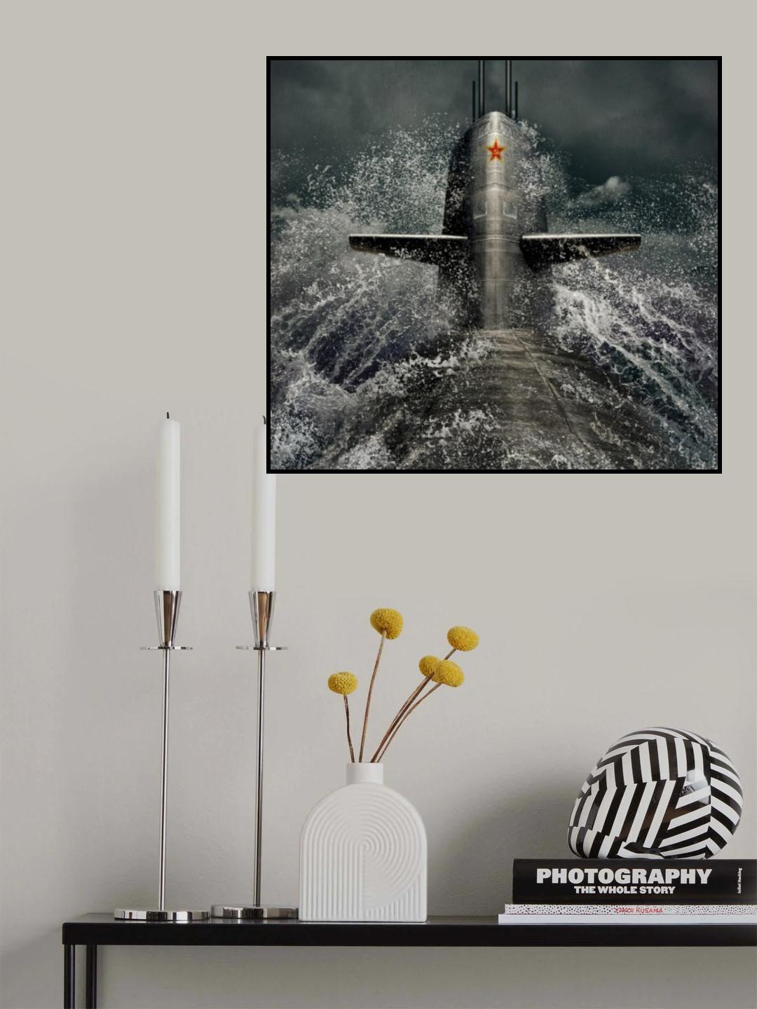 submarine Poster och Canvastavla