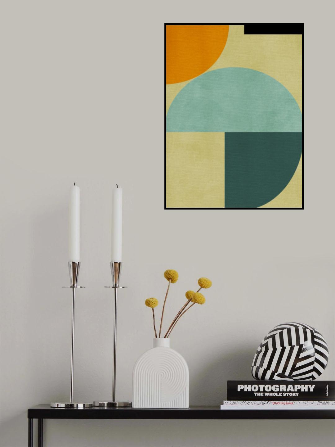 Rainbow Plus Shapes3 Poster och Canvastavla