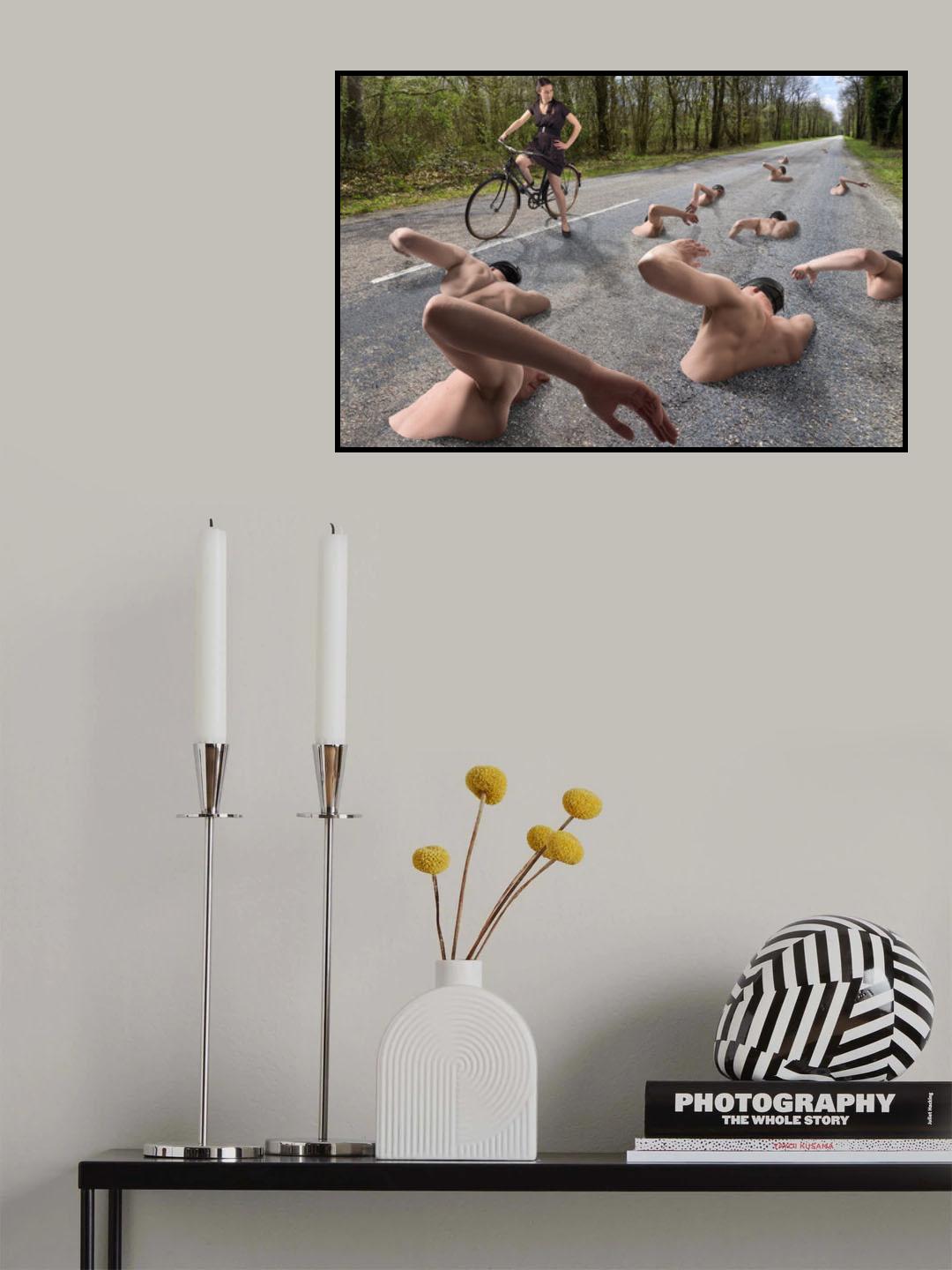 Close Encounter of the Swimming Kind Poster och Canvastavla