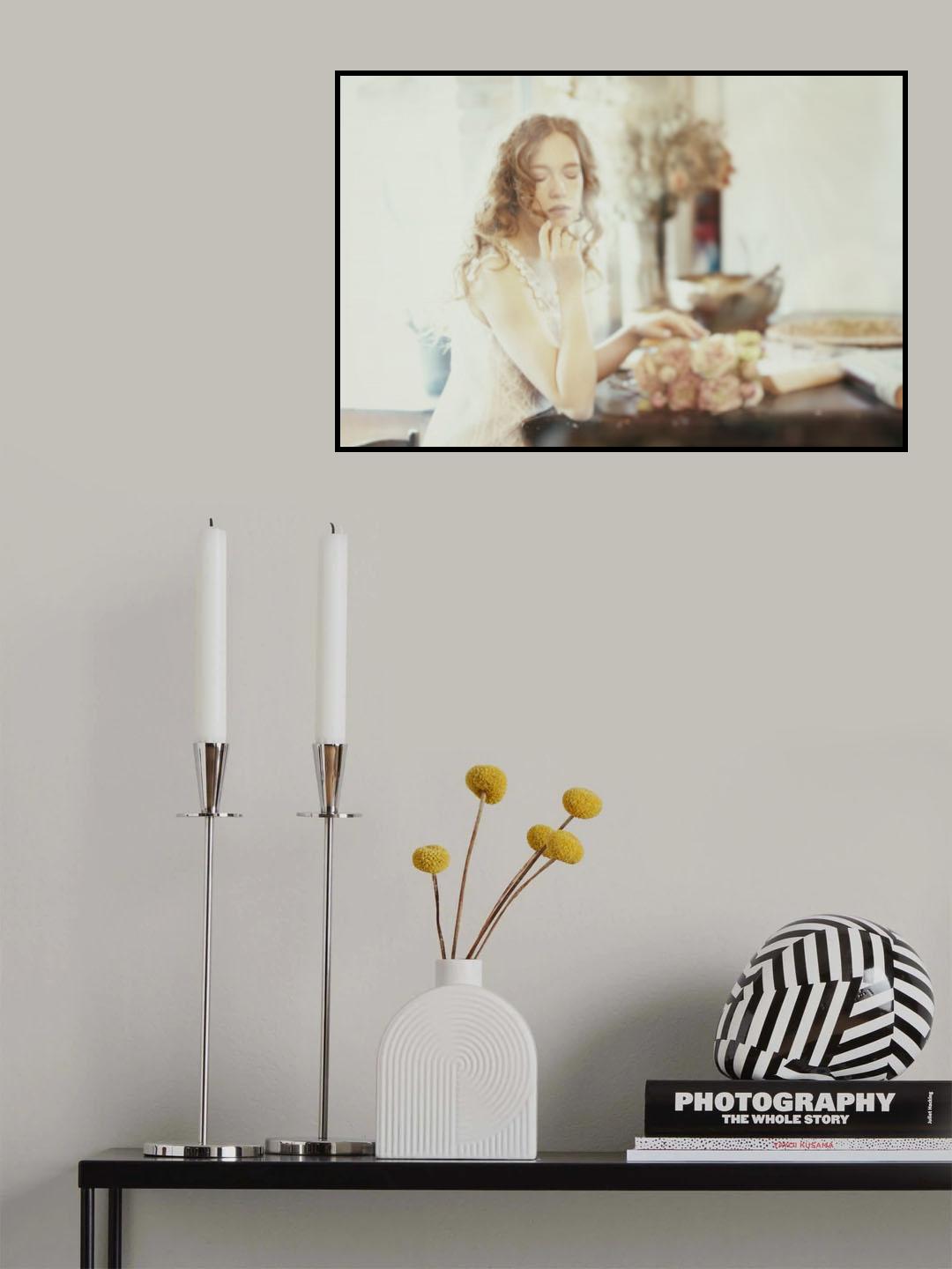 das Blumenmädchen Poster och Canvastavla