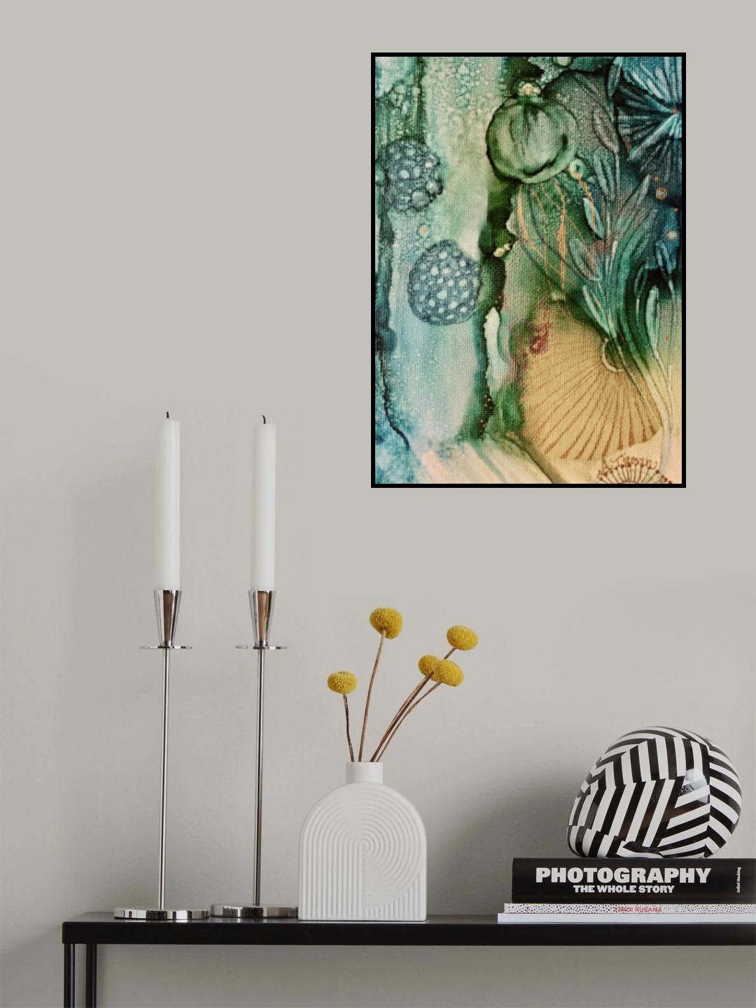 Jade Reef Poster och Canvastavla