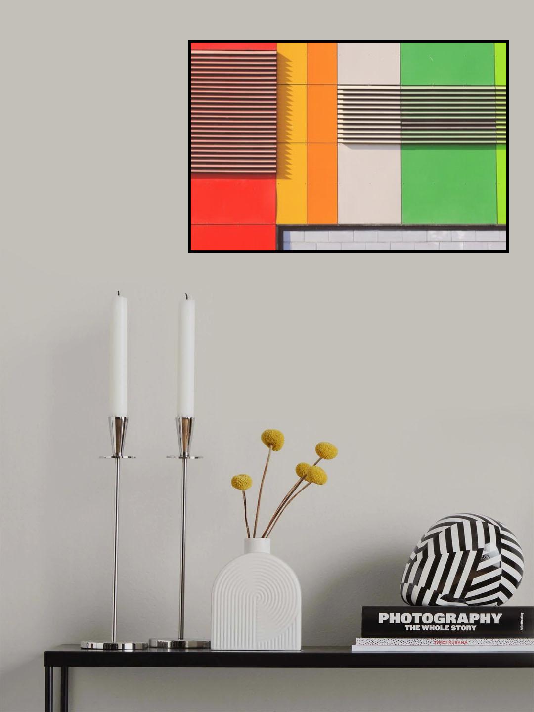 shapes and colors Poster och Canvastavla