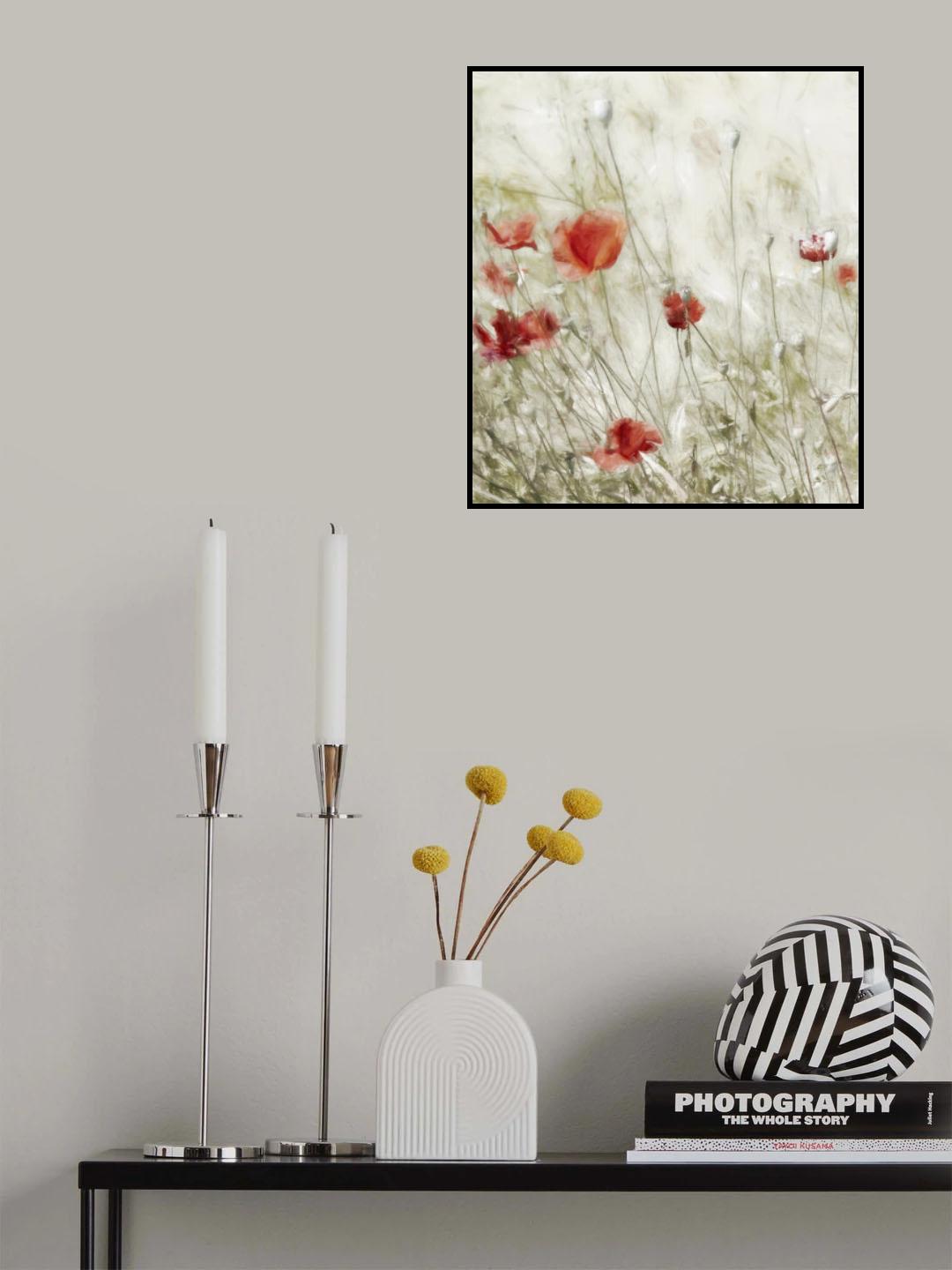 Corn Rose Poster och Canvastavla