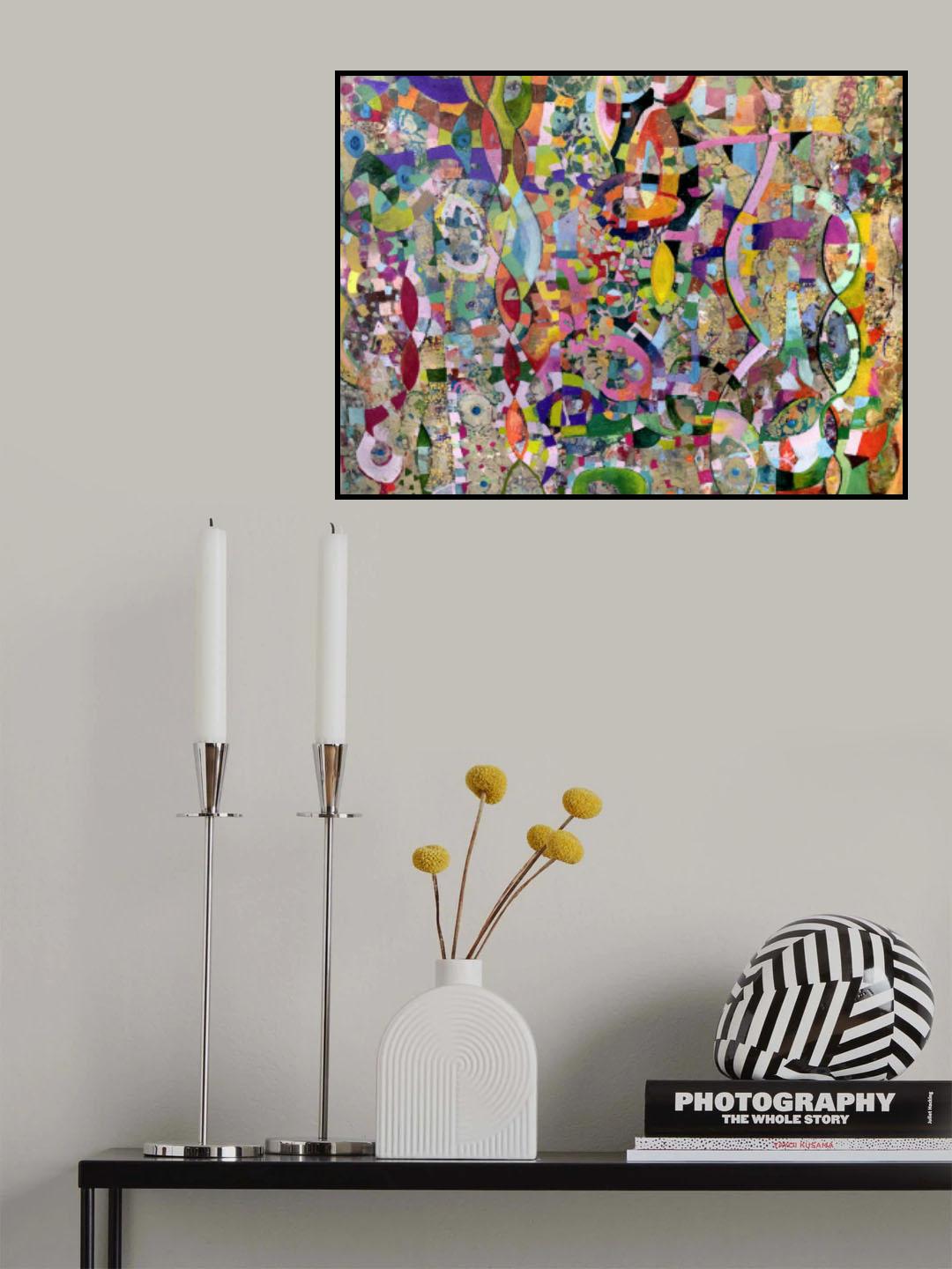 Moving up Poster och Canvastavla