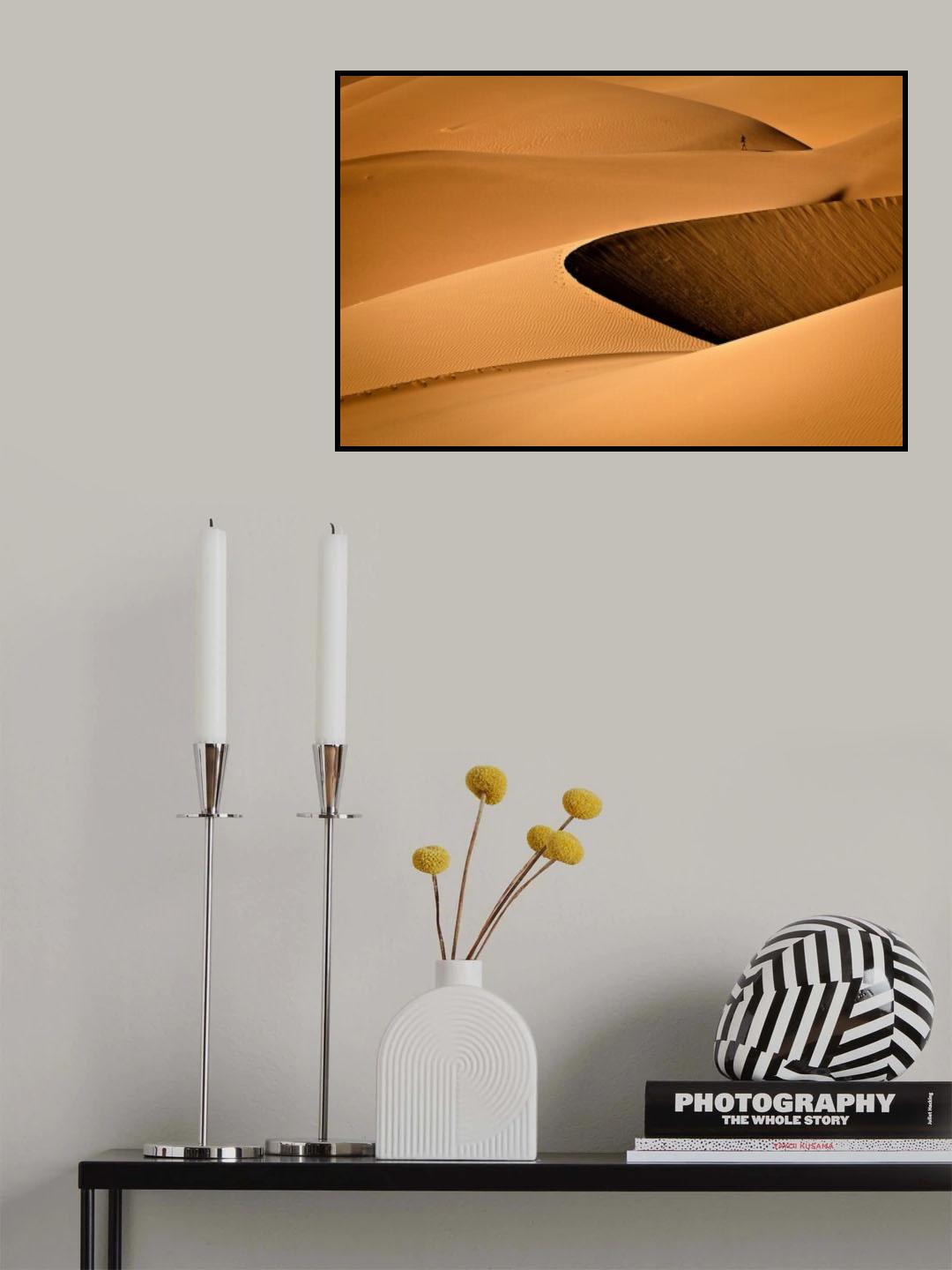 walk in the deserts Poster och Canvastavla