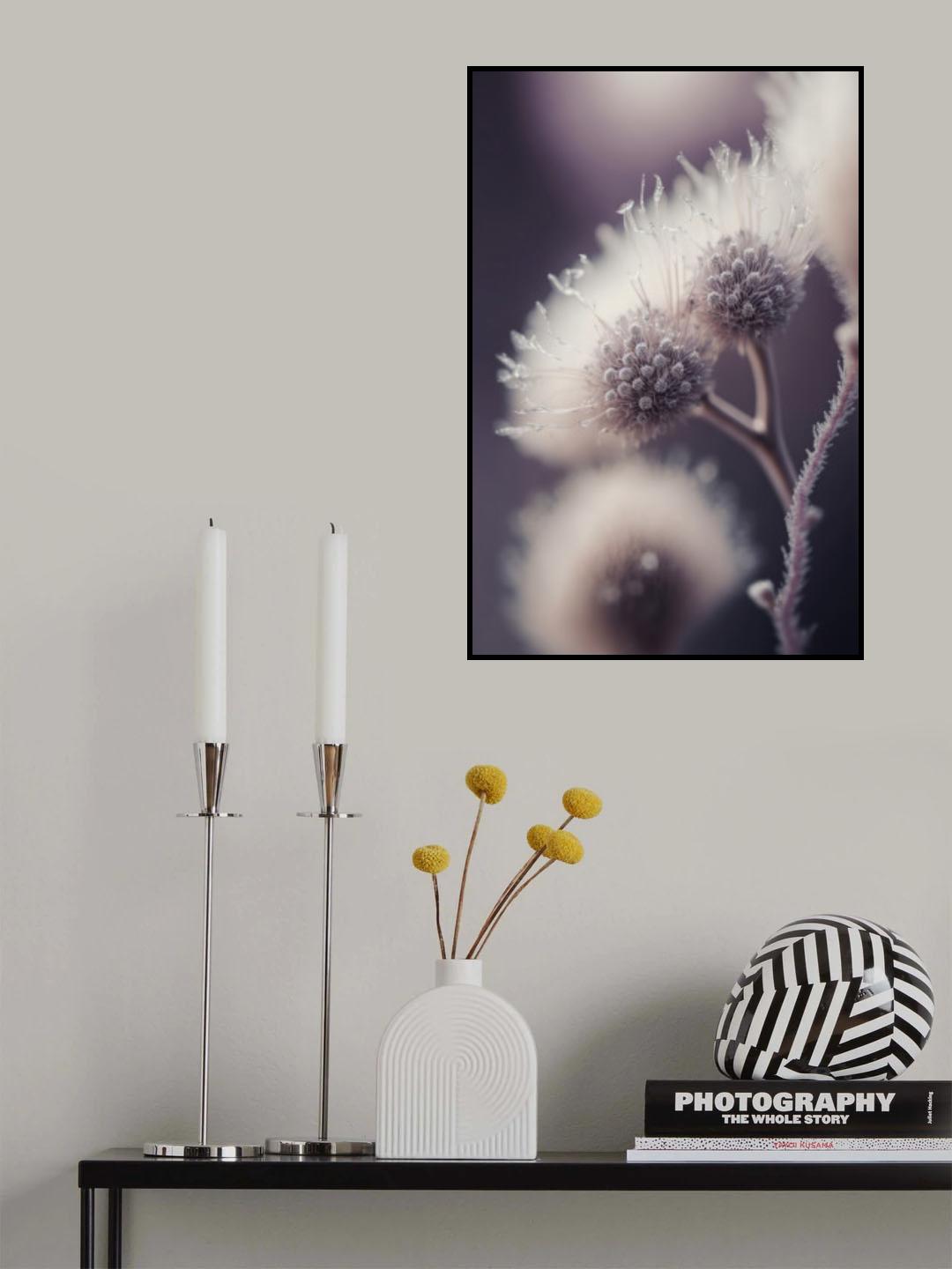 Purple Fragility Poster och Canvastavla