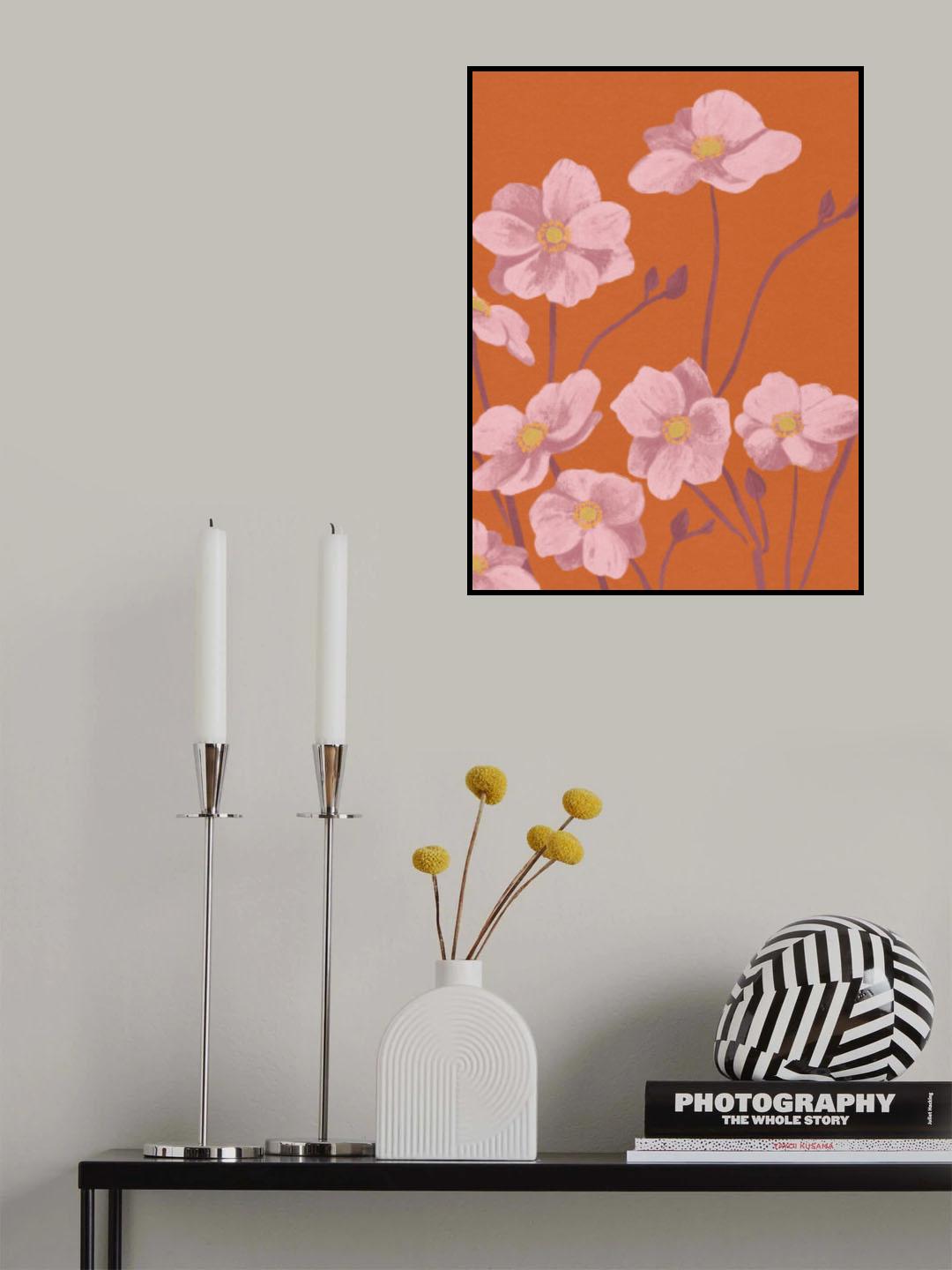 Anemone Poster och Canvastavla