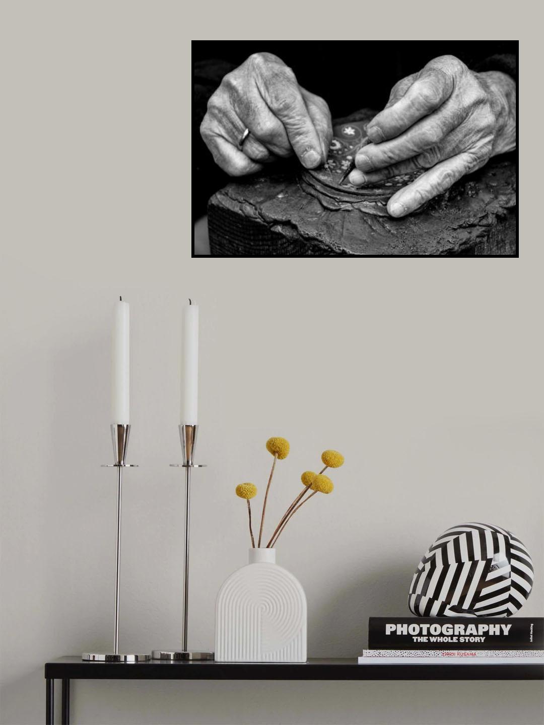 hard workers Poster och Canvastavla