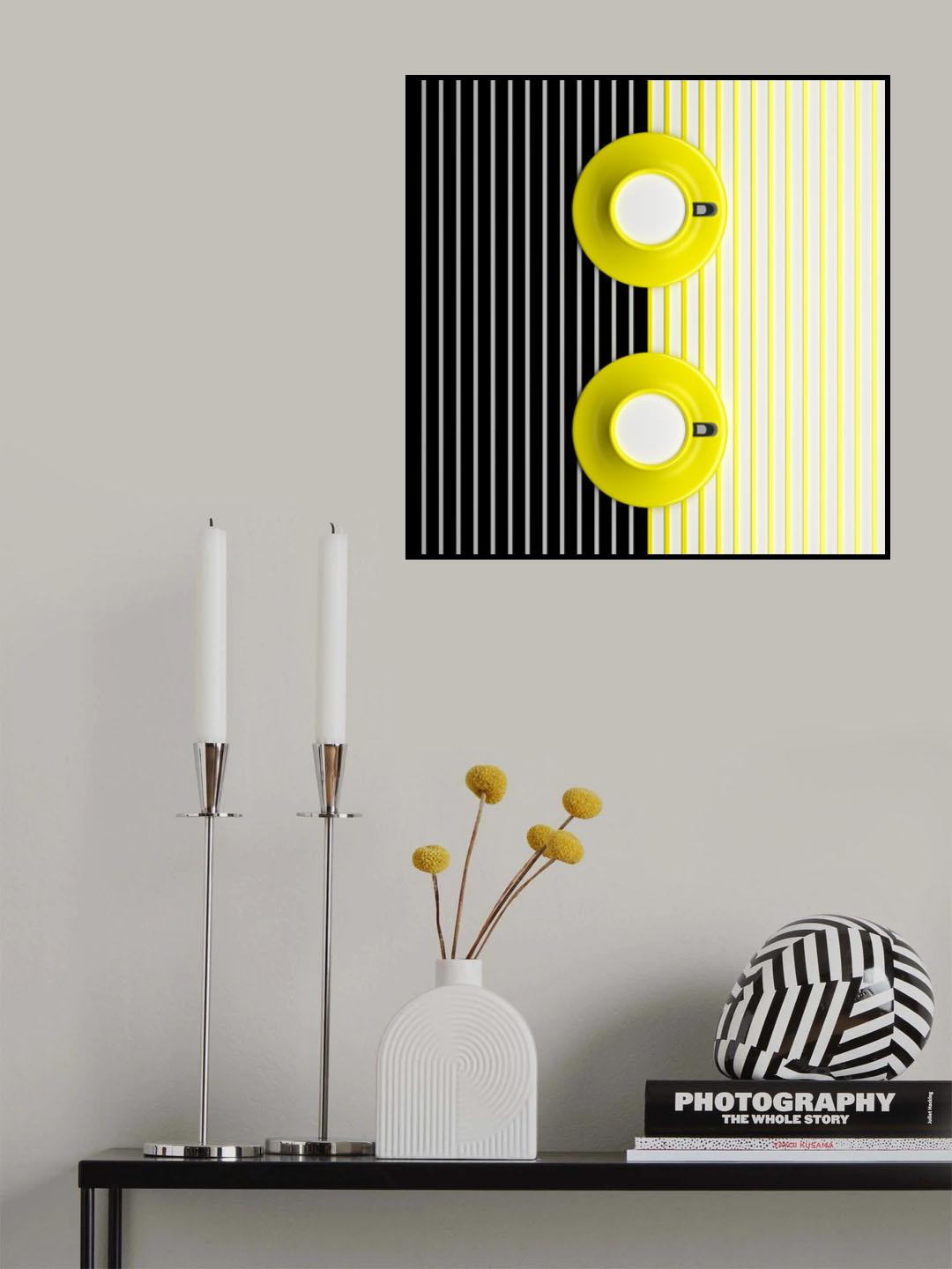 Mugs Pattern Poster och Canvastavla