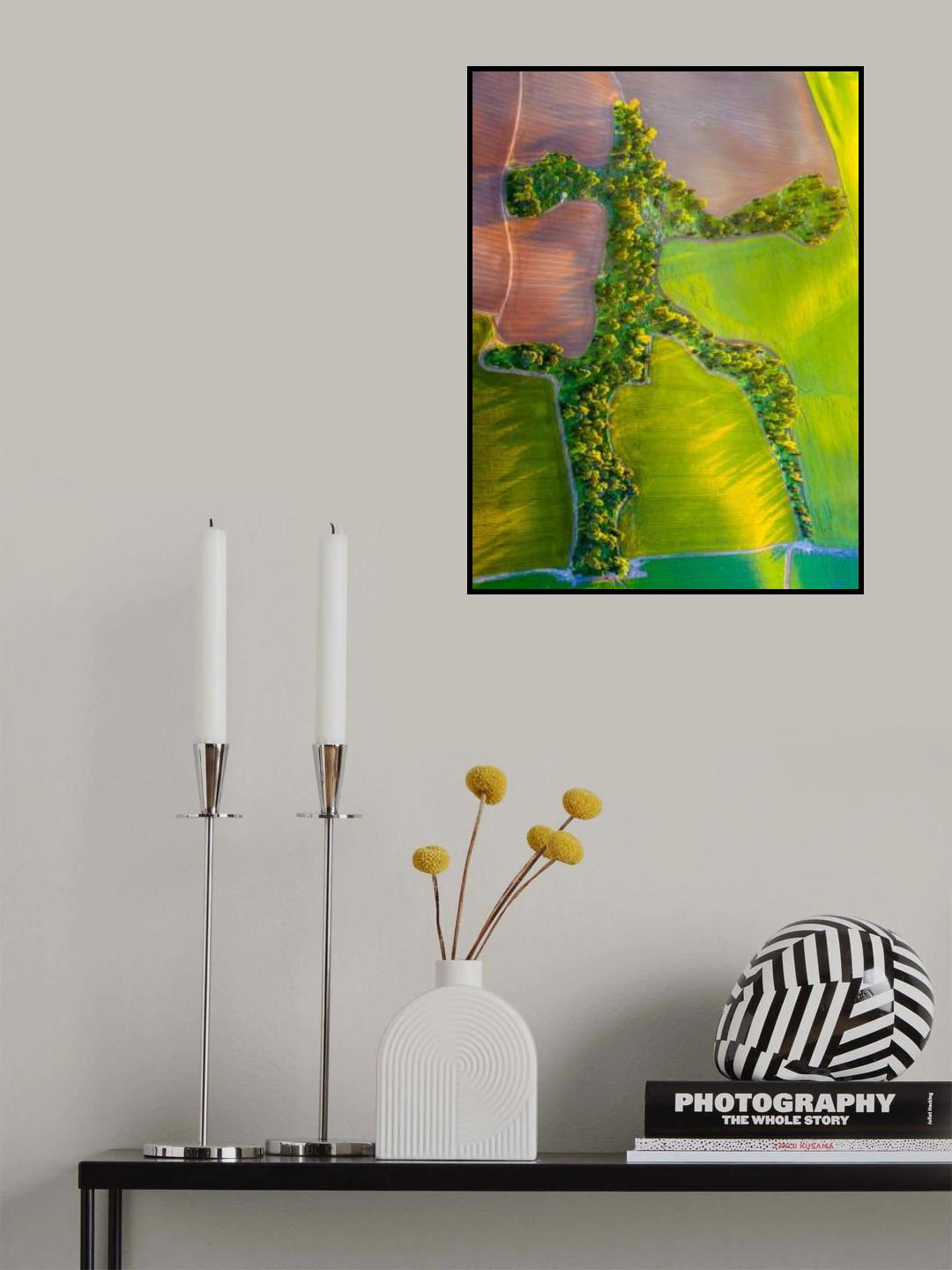 The run away trees Poster och Canvastavla