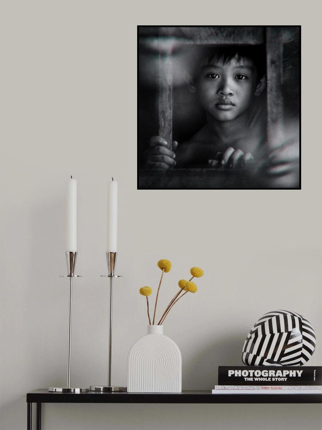 The Face Poster och Canvastavla
