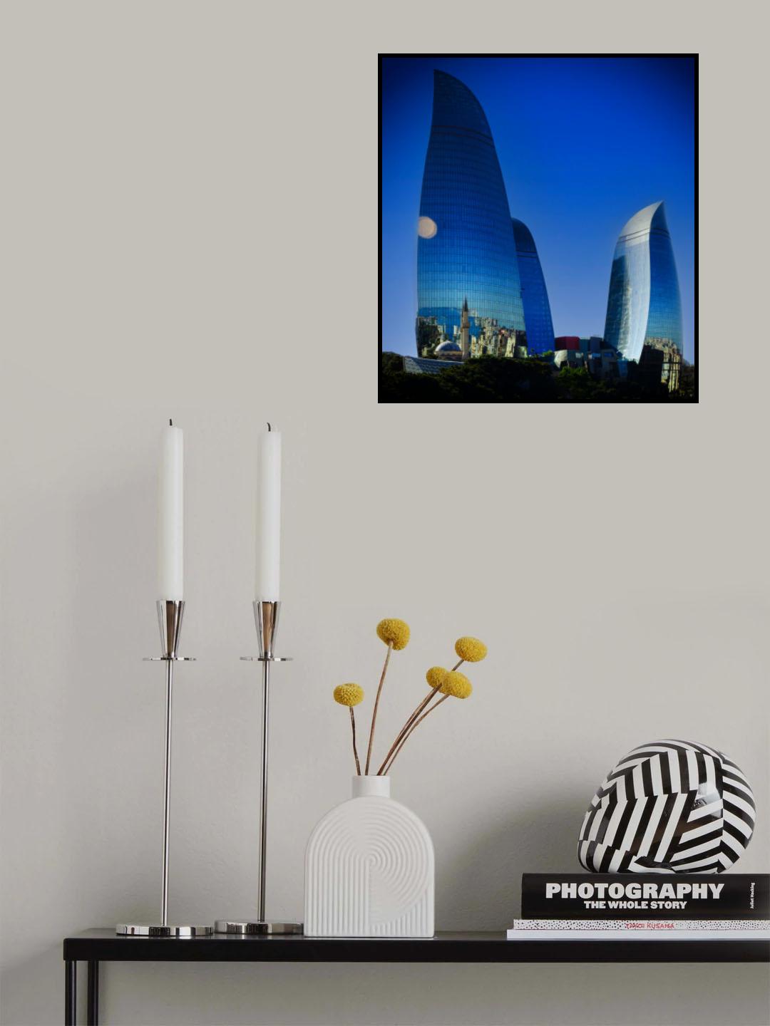 Cold flames Poster och Canvastavla