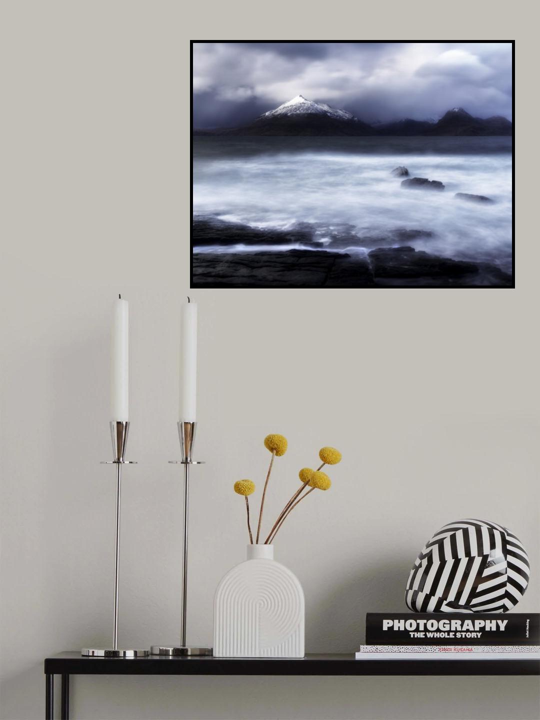 Stormy Elgol Poster och Canvastavla