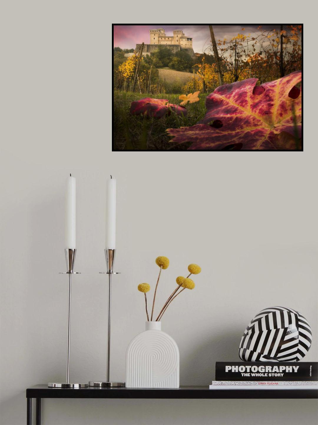 The colors tribute of the leaves Poster och Canvastavla