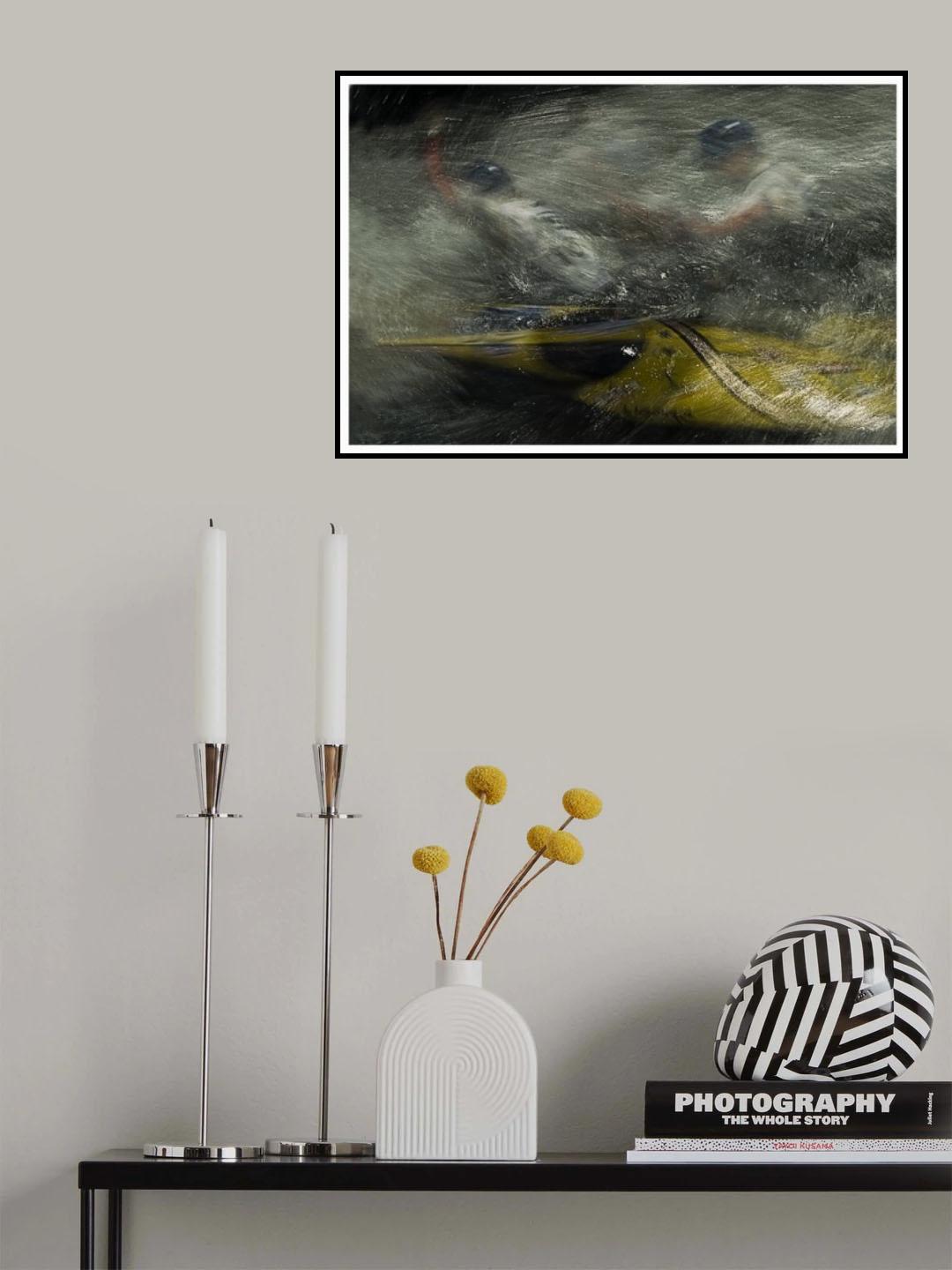 Race Poster och Canvastavla