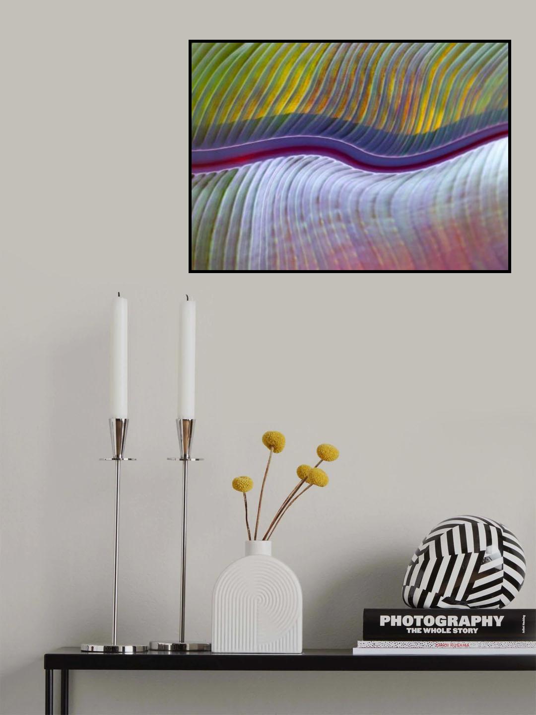 The flood plains, abstractly Poster och Canvastavla