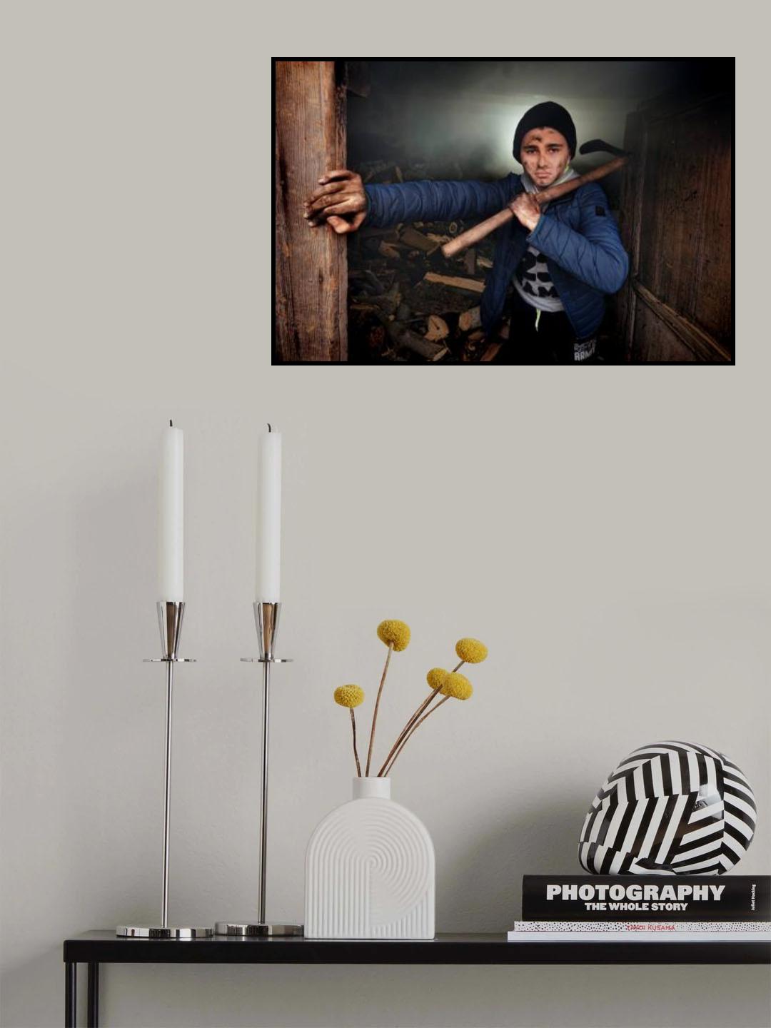 Little Lumberjack Poster och Canvastavla