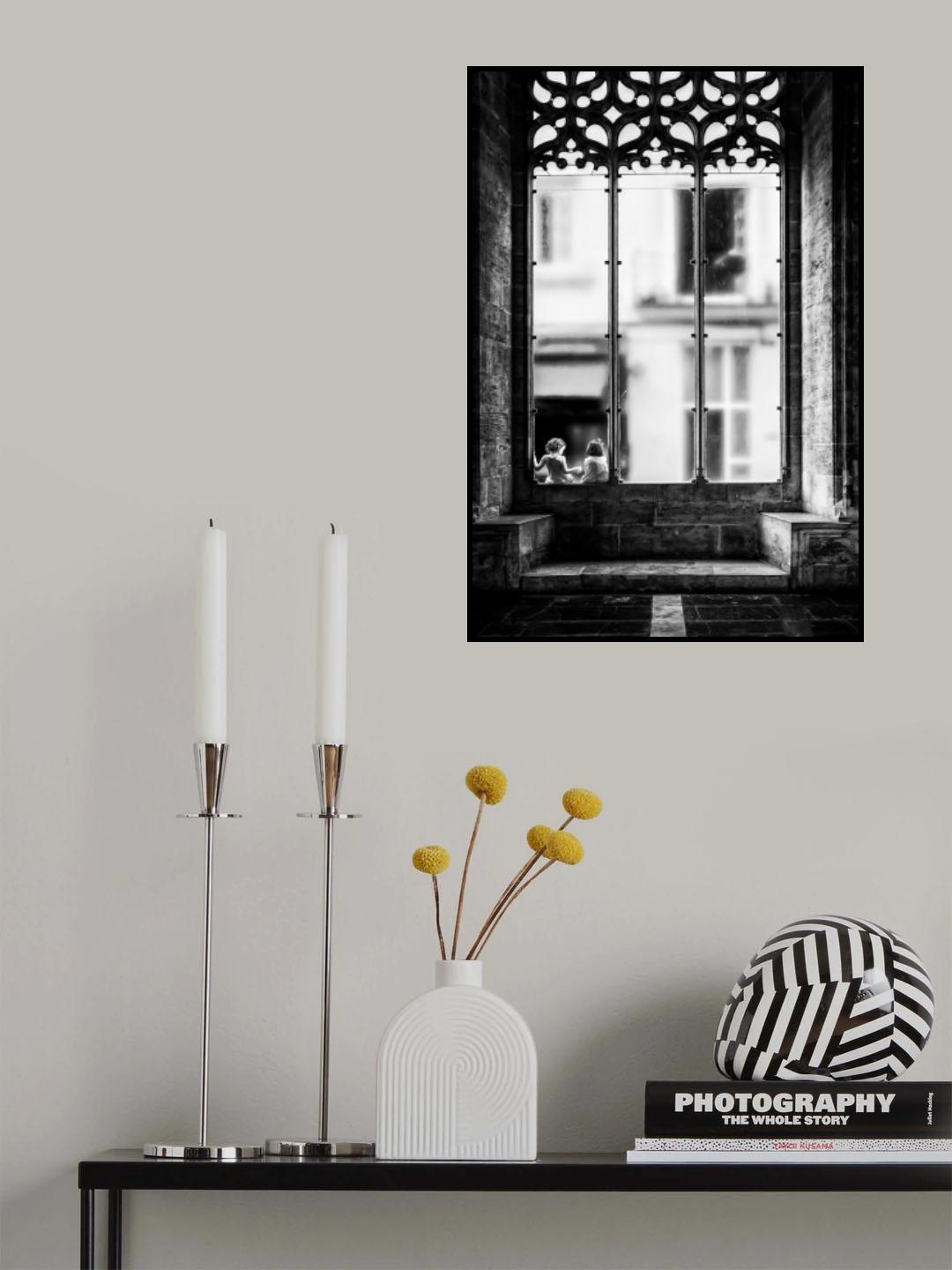 Behind the glass Poster och Canvastavla