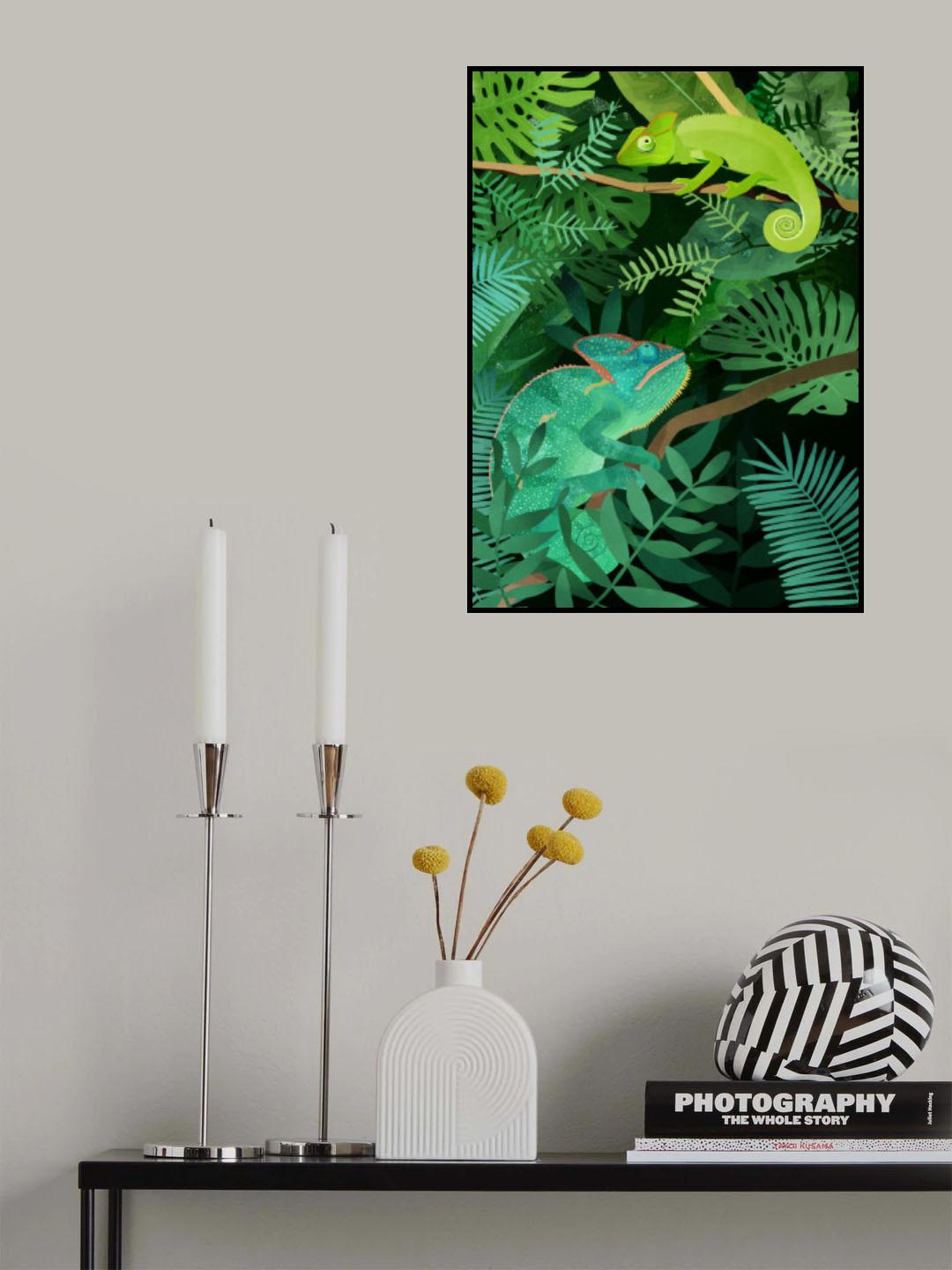 Chameleons Poster och Canvastavla