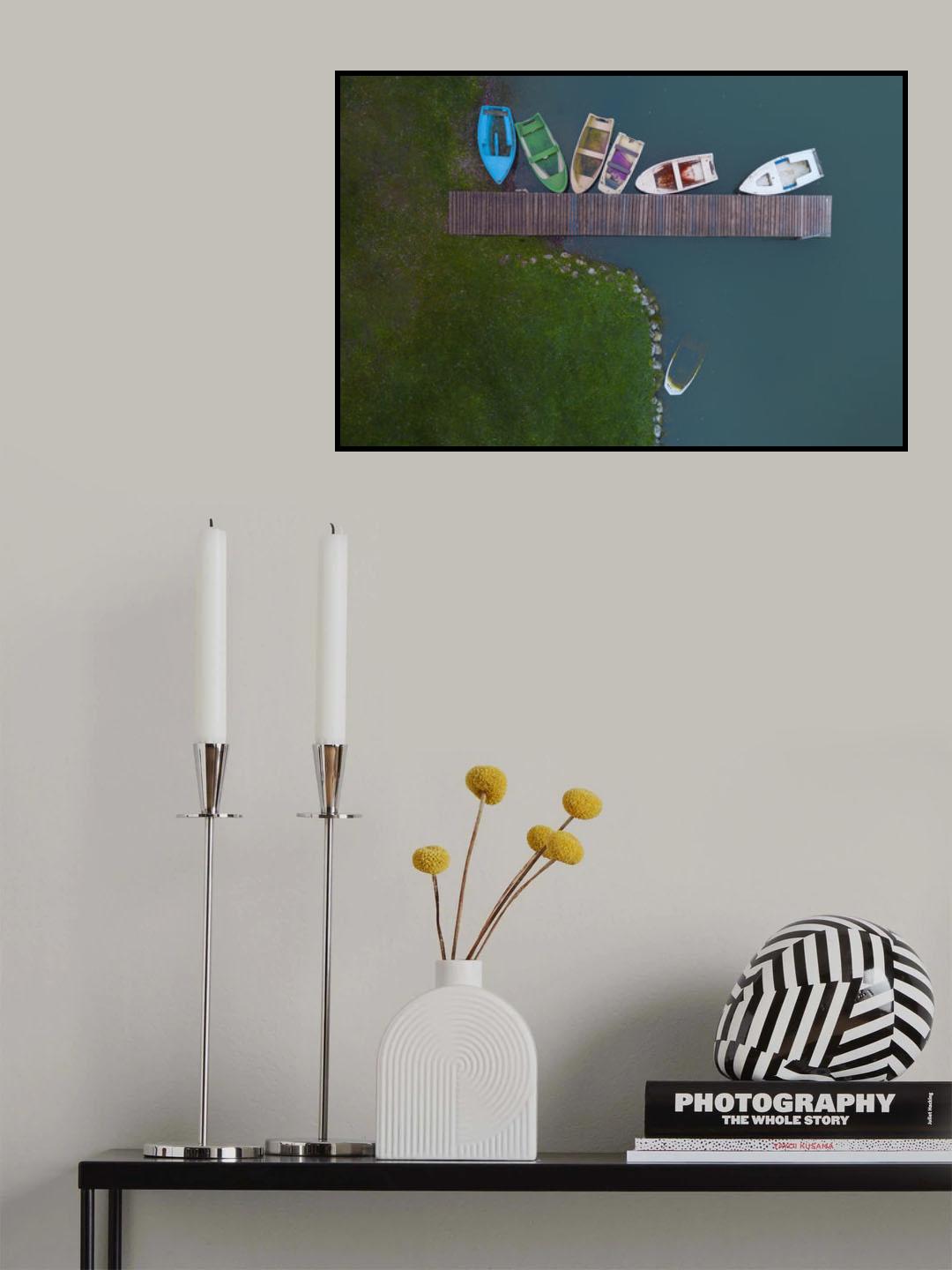 Mooring Poster och Canvastavla