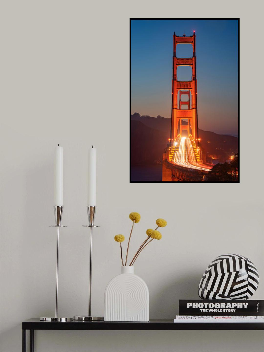 Golden Gate Bridge Poster och Canvastavla