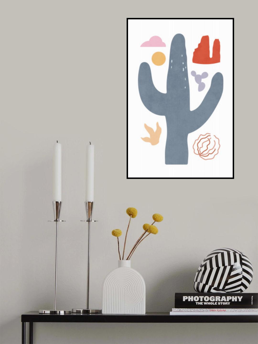 Landscape Shapes 30 Poster och Canvastavla
