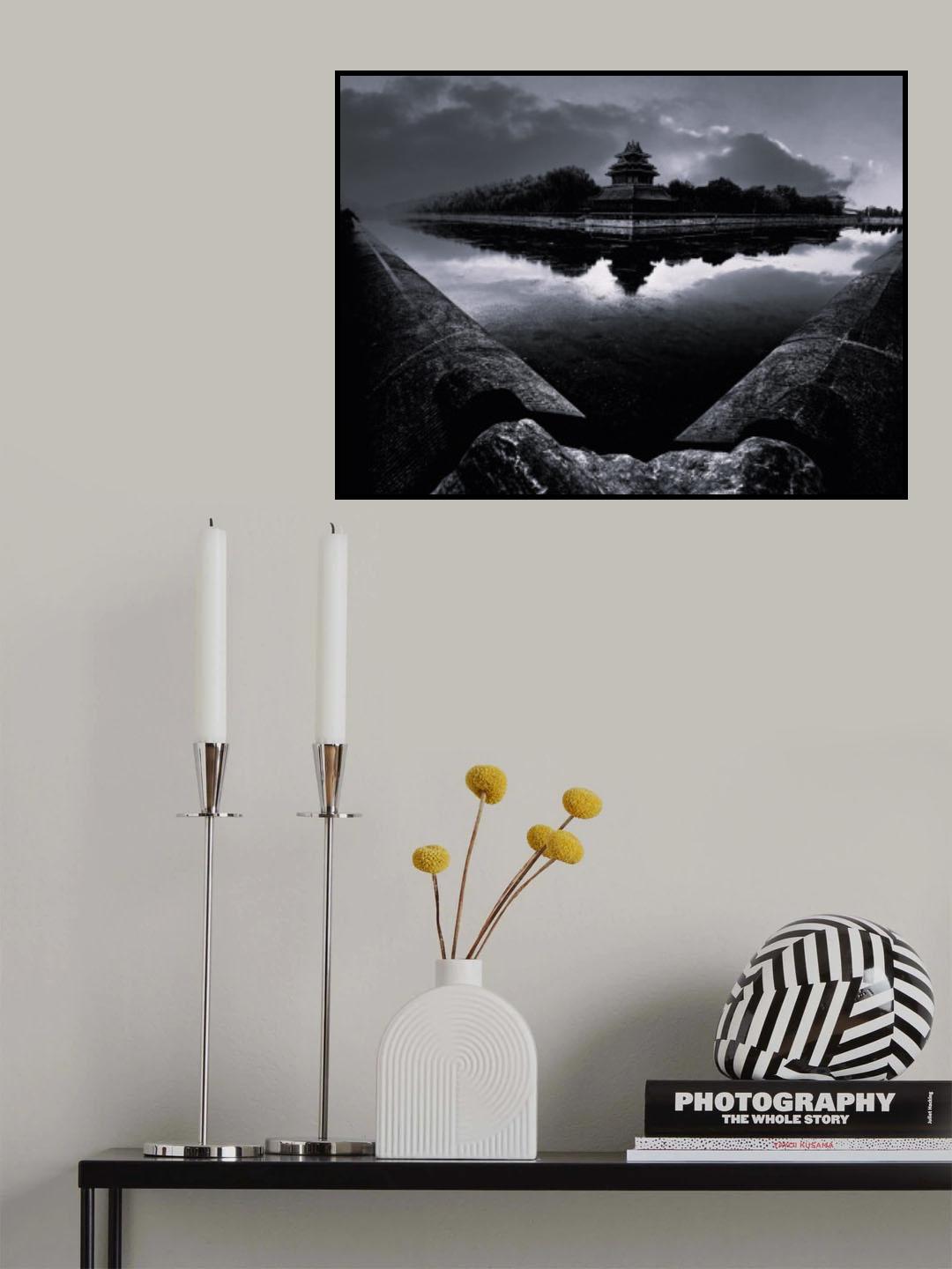 Watchtower B/W Poster och Canvastavla