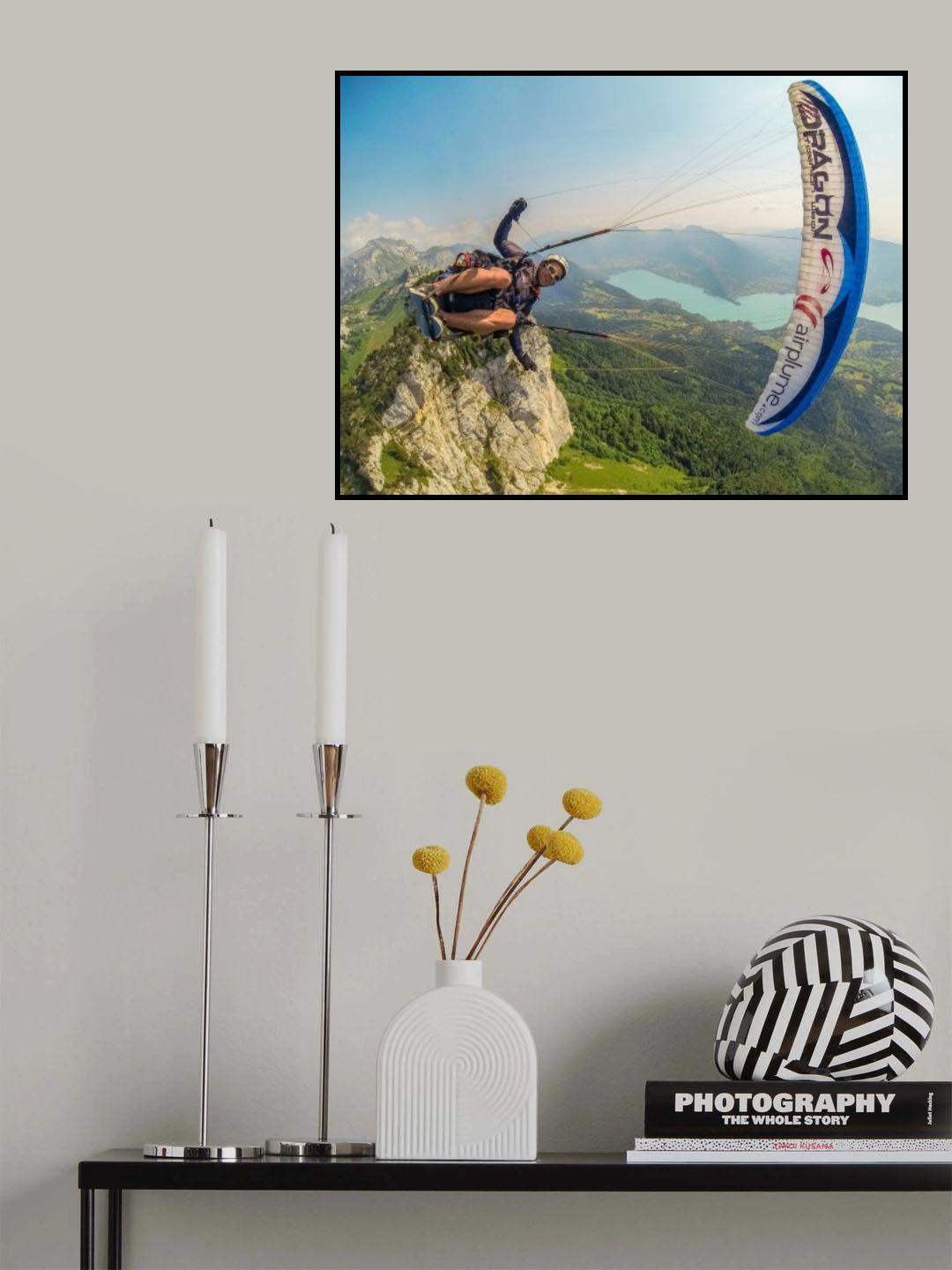 Happy Wing-Over with Maxime Chiron Poster och Canvastavla