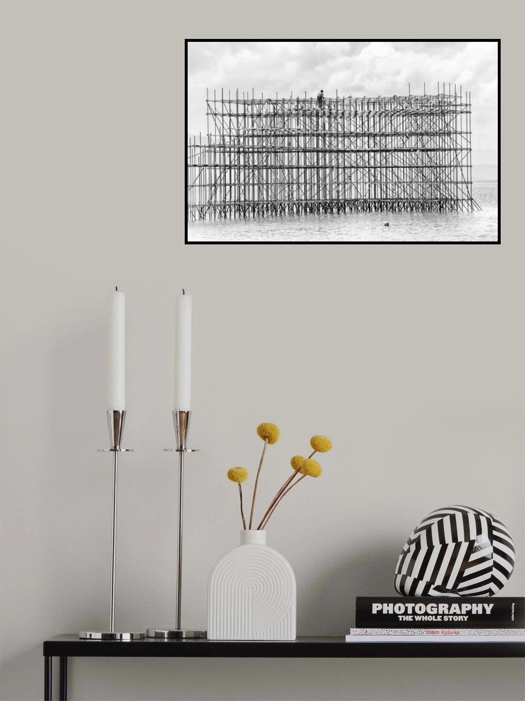 Worker Poster och Canvastavla