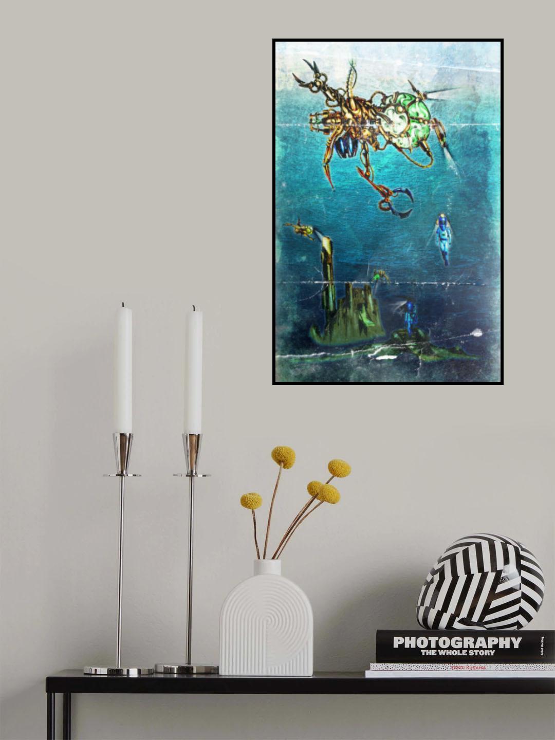 Deep 3 Poster och Canvastavla