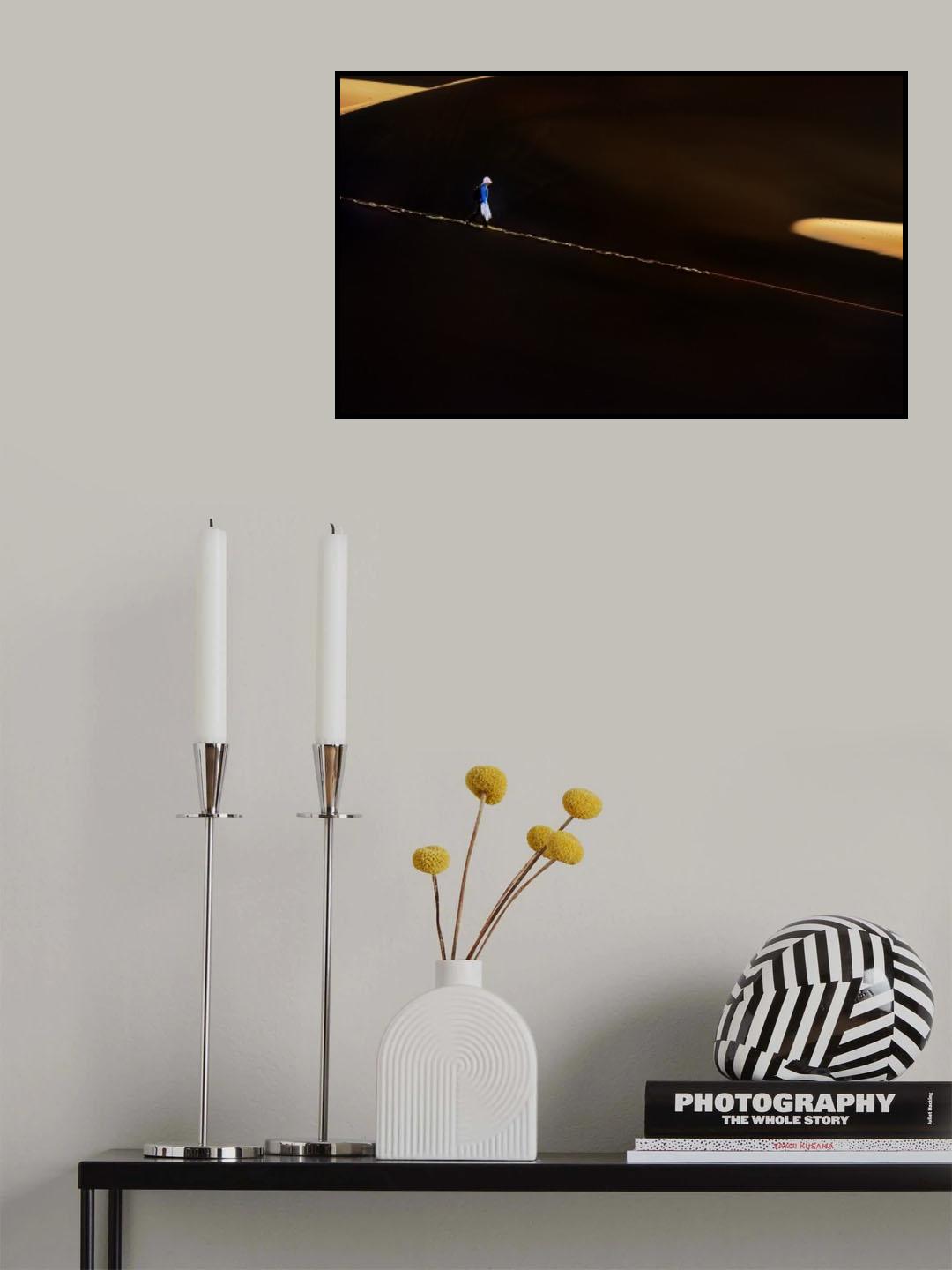 On a thin line Poster och Canvastavla