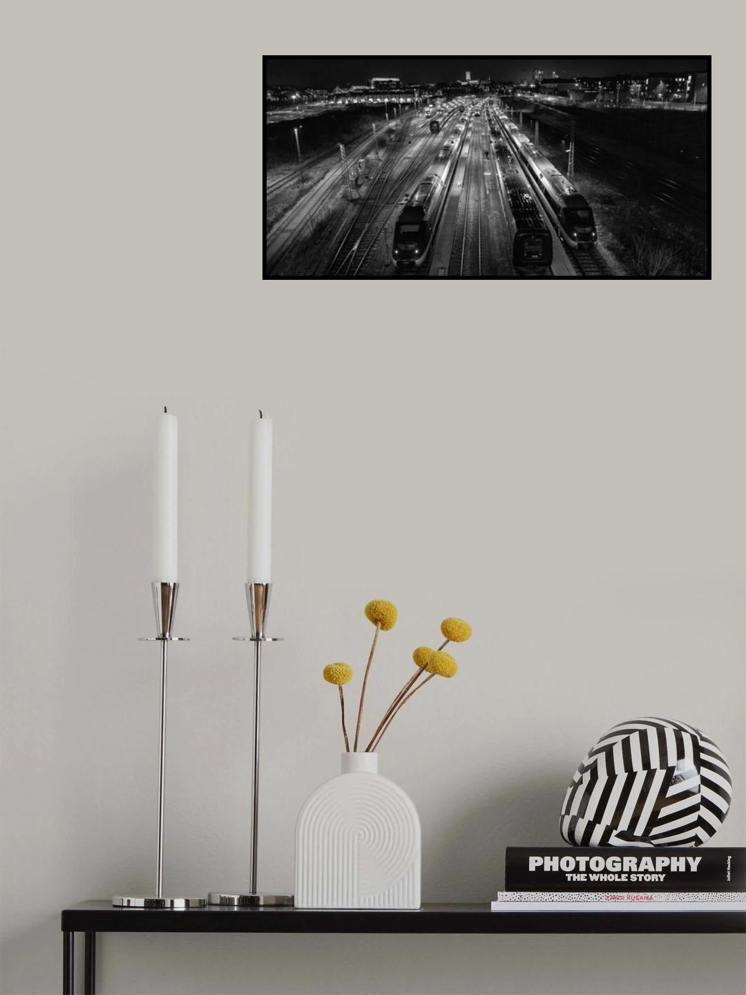 Night Work. Poster och Canvastavla