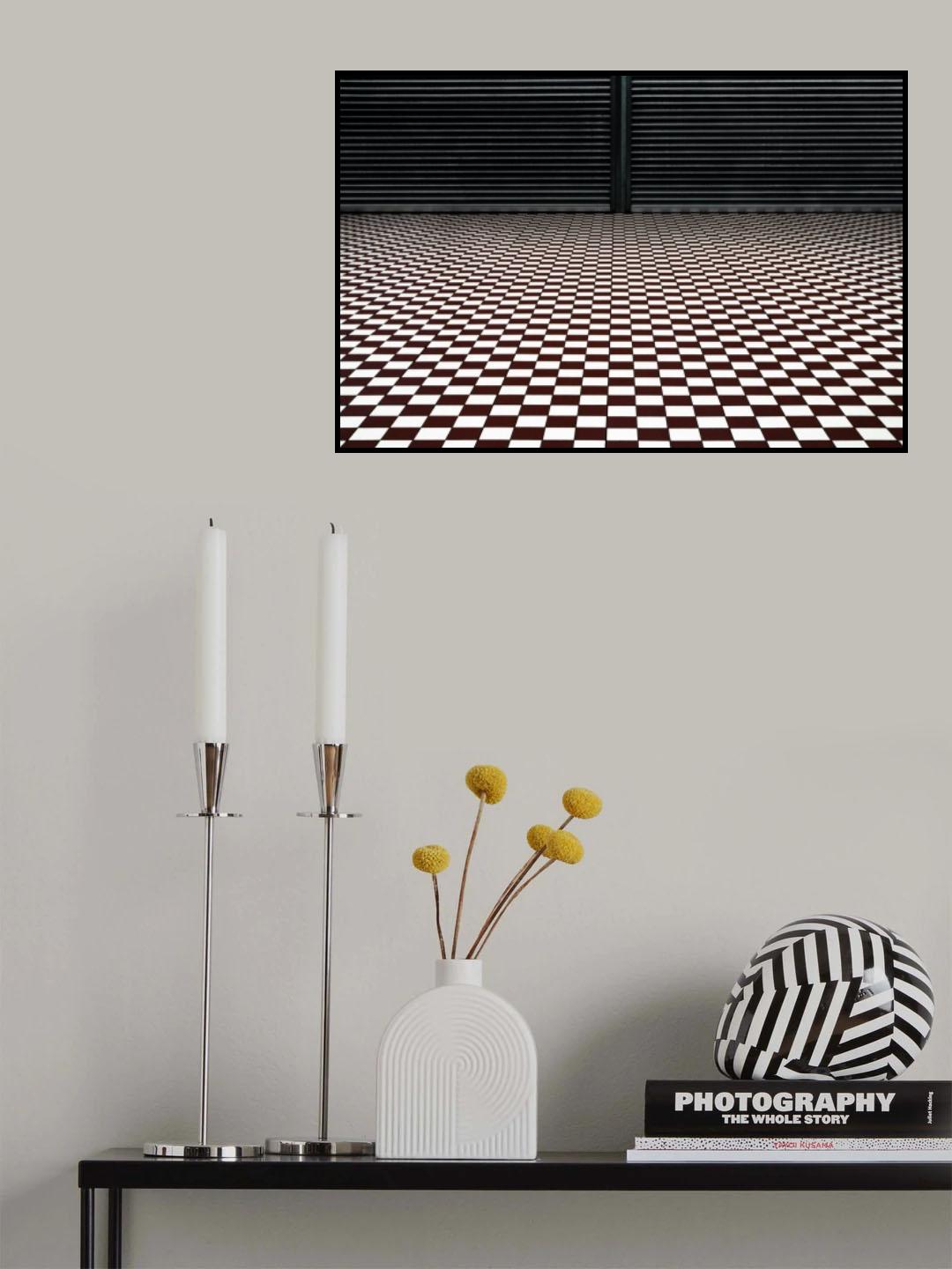 the hypnotic floor Poster och Canvastavla