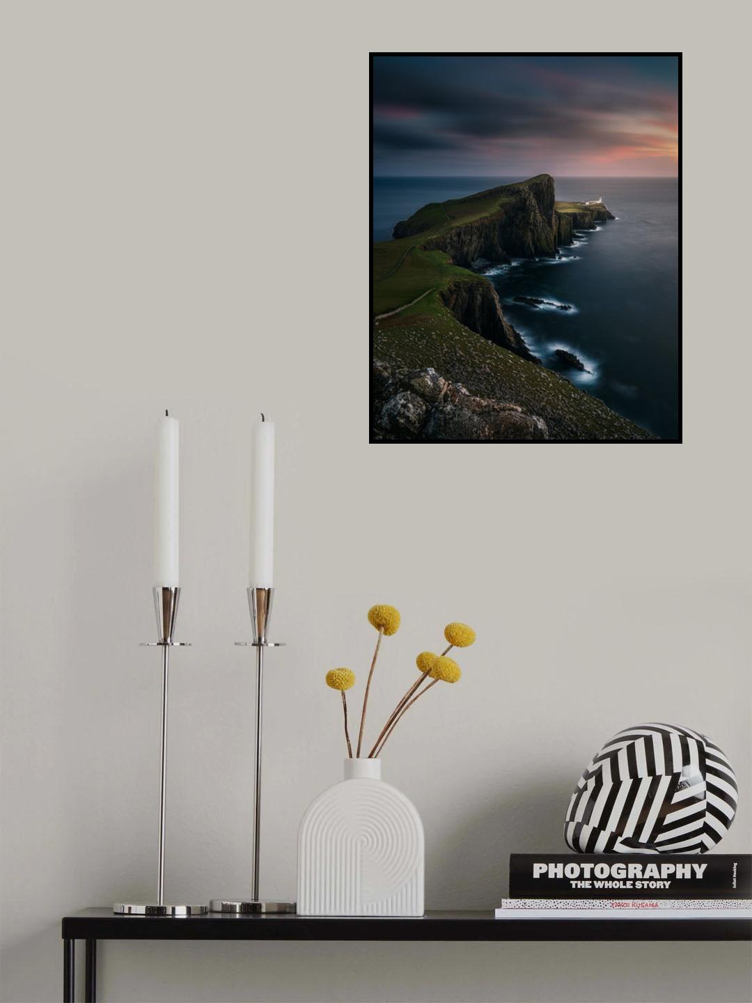 Neist Point Lighthouse Poster och Canvastavla