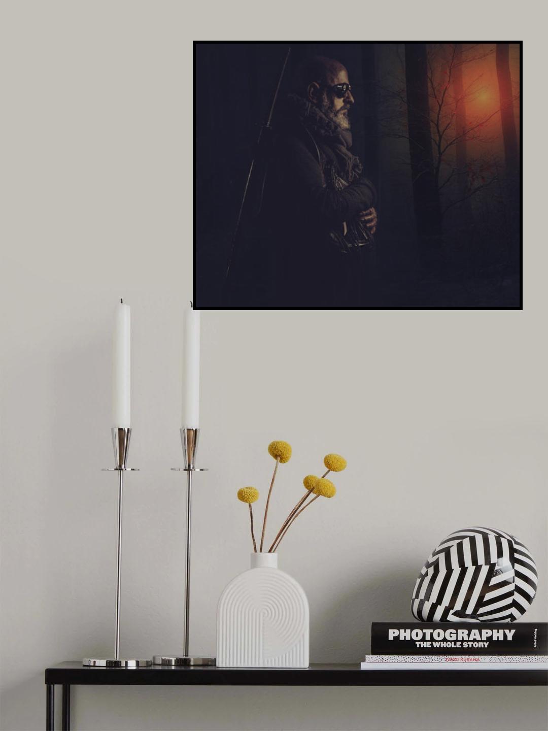 Zukuri Warrior Poster och Canvastavla
