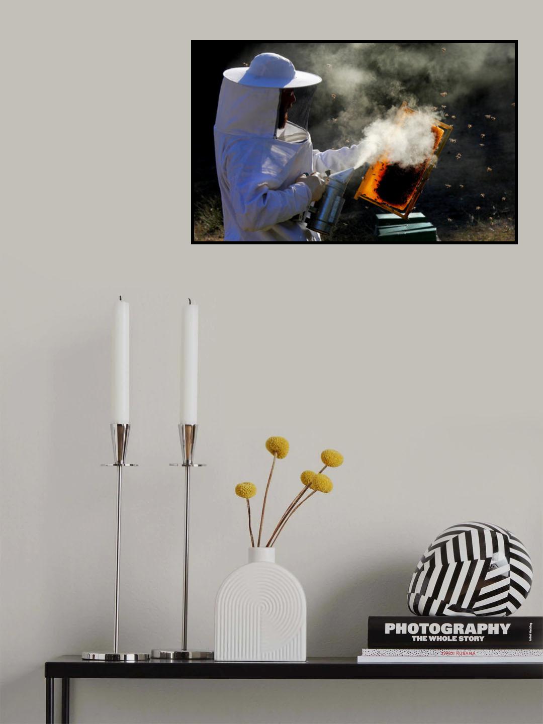Beekeeping Poster och Canvastavla