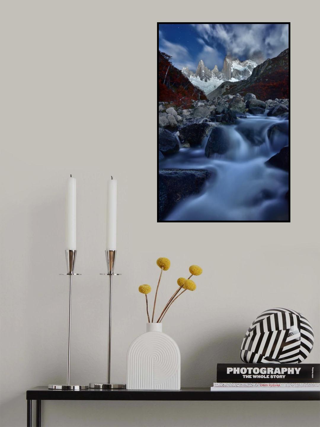 A Night in Patagonia Poster och Canvastavla