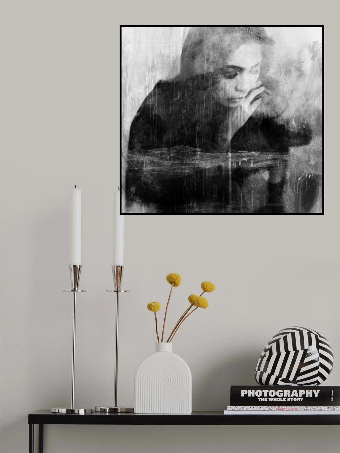 The Melancholy Poster och Canvastavla