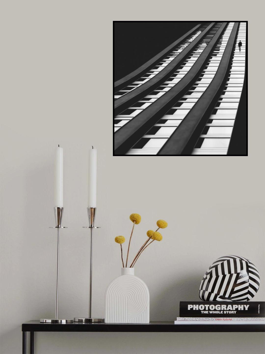 dance on the skyscraper Poster och Canvastavla