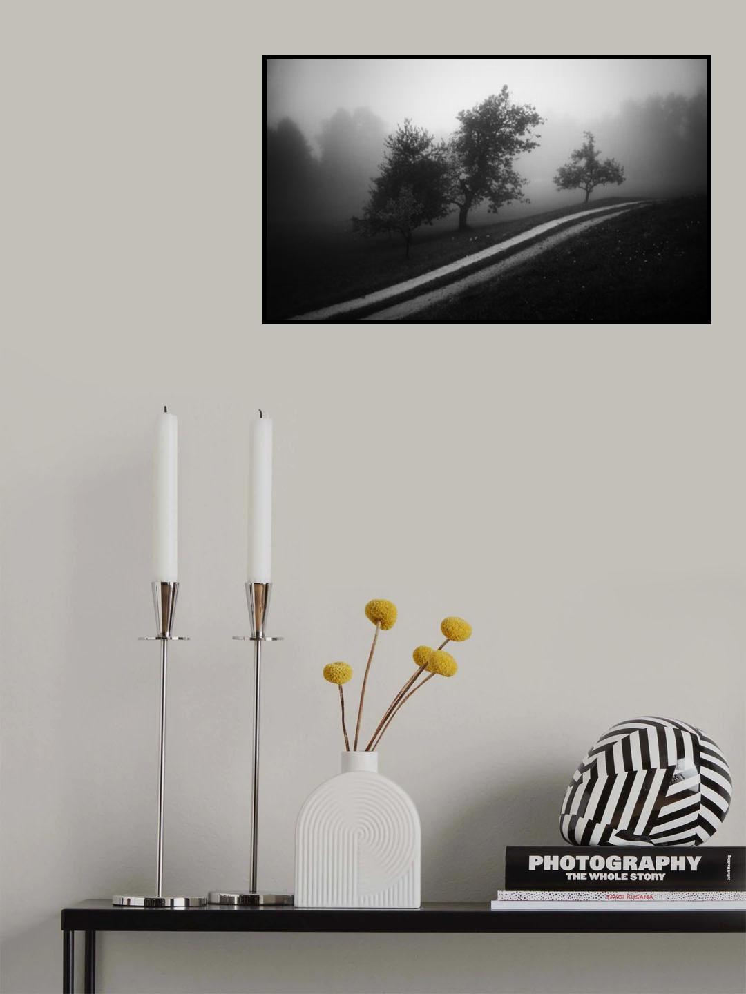 Moody morning Poster och Canvastavla