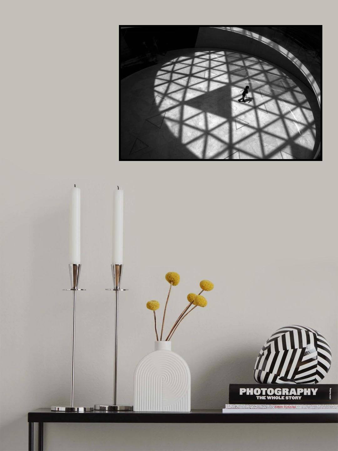 On the geometric eye Poster och Canvastavla
