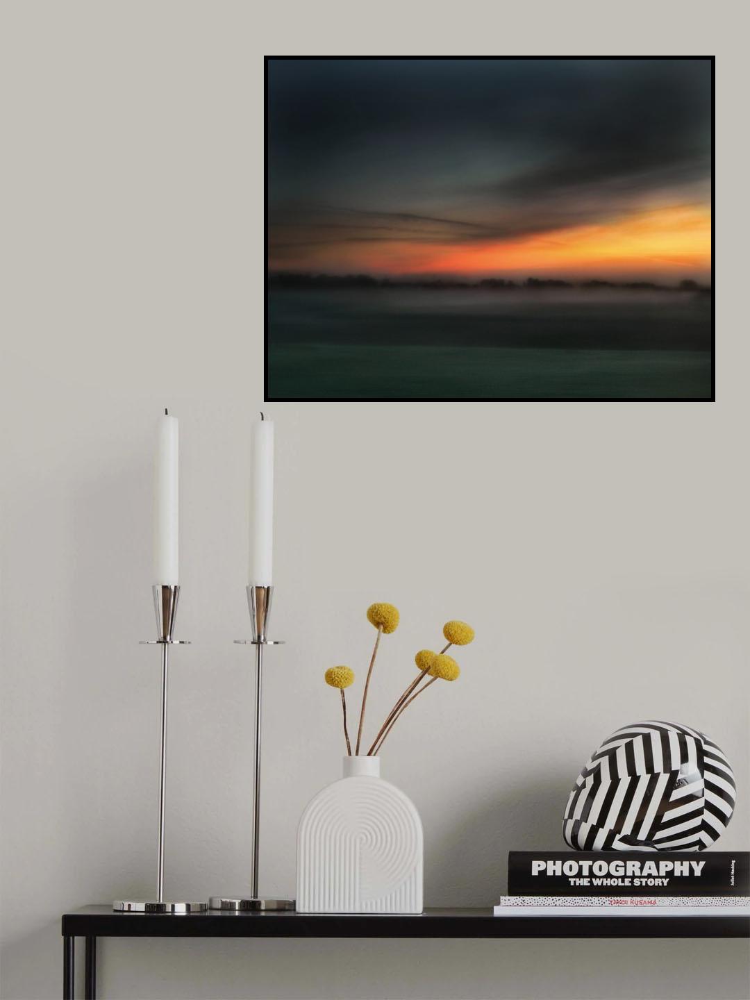 Dawn's golden hour Poster och Canvastavla