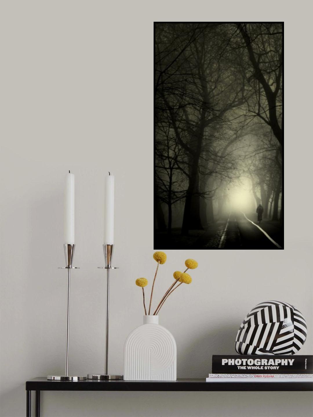 Misty morning Poster och Canvastavla