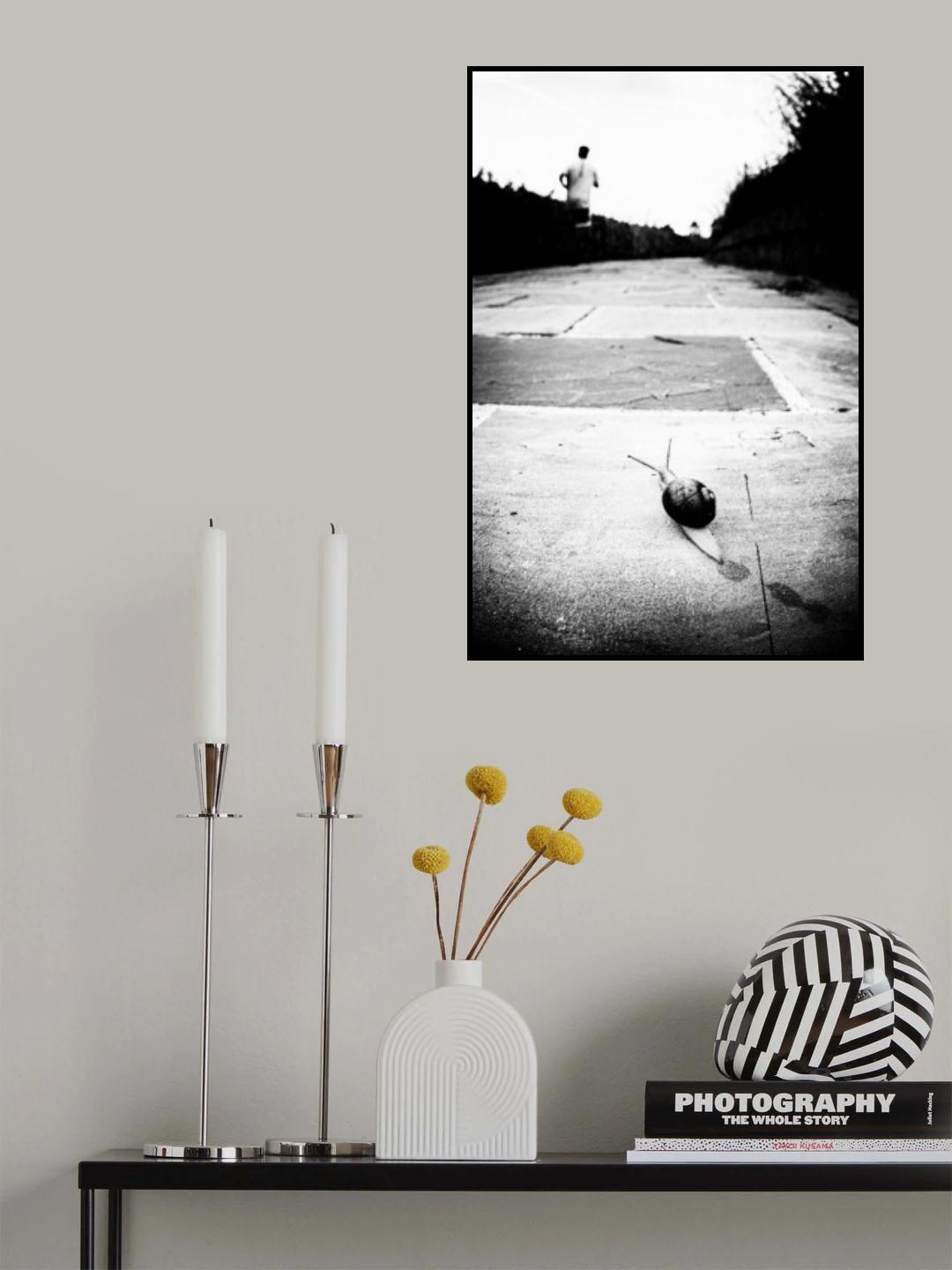 La gara Poster och Canvastavla