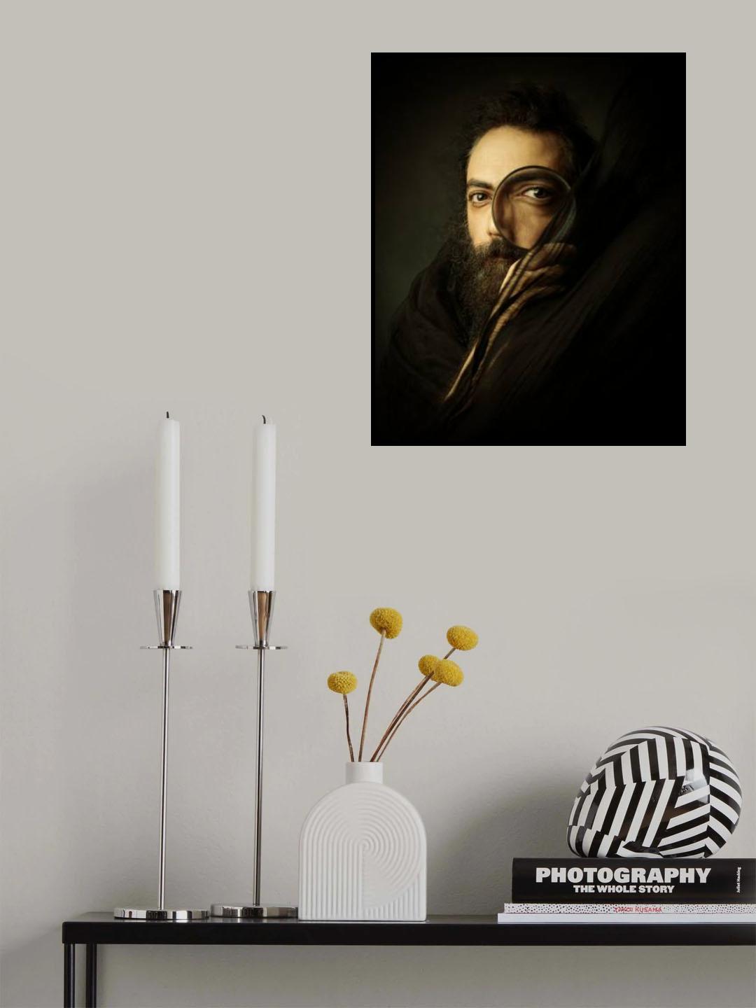 Mehdi mokhtari Poster och Canvastavla