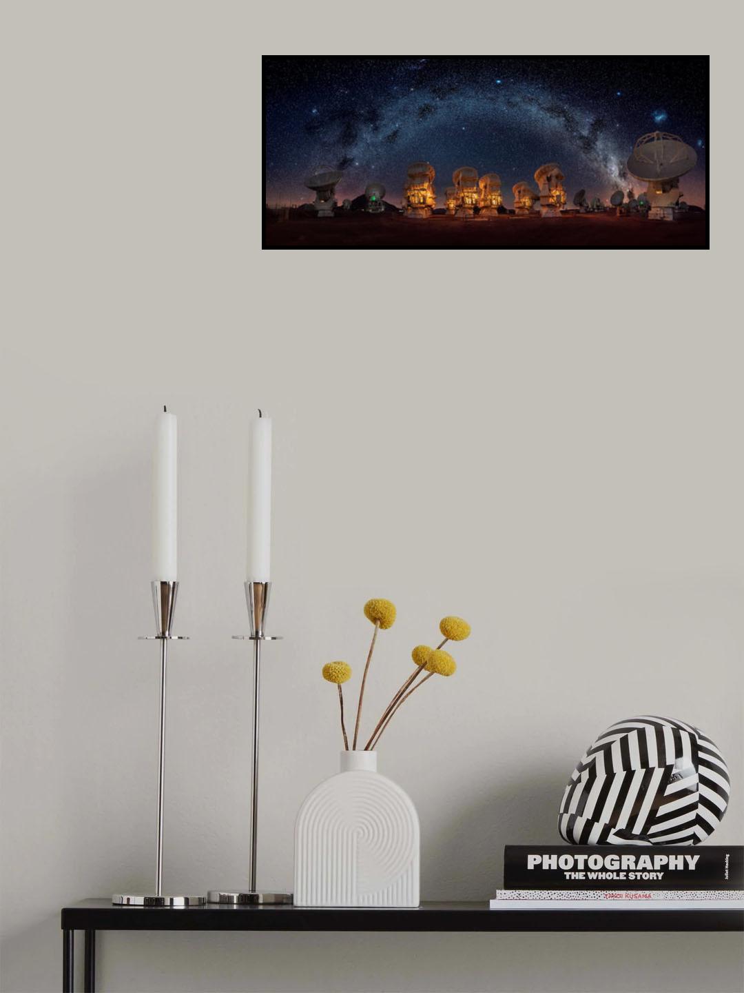 ALMA Observatory Poster och Canvastavla