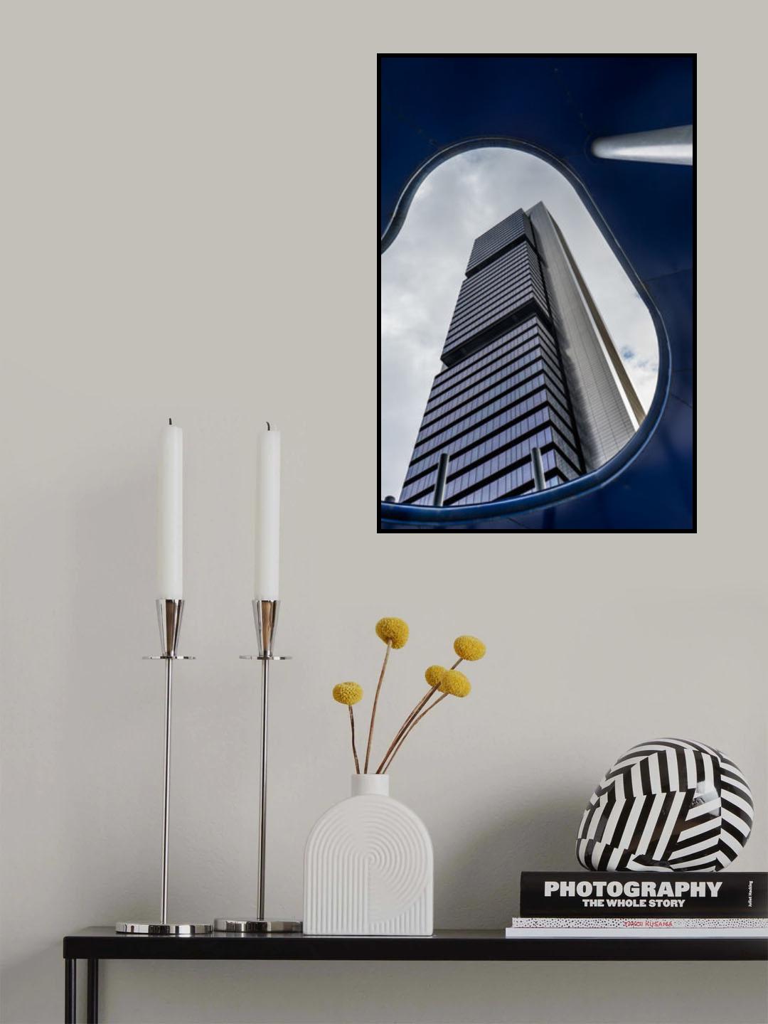El ojo azul de la torre Poster och Canvastavla