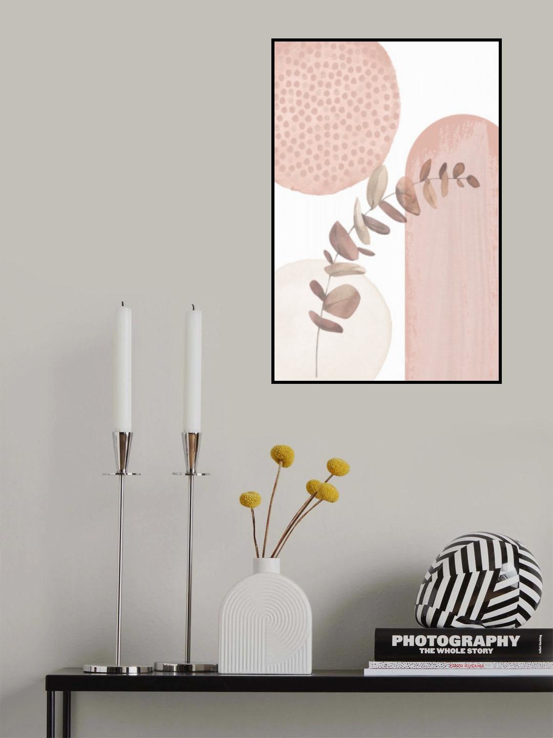 boho pink-3 Poster och Canvastavla