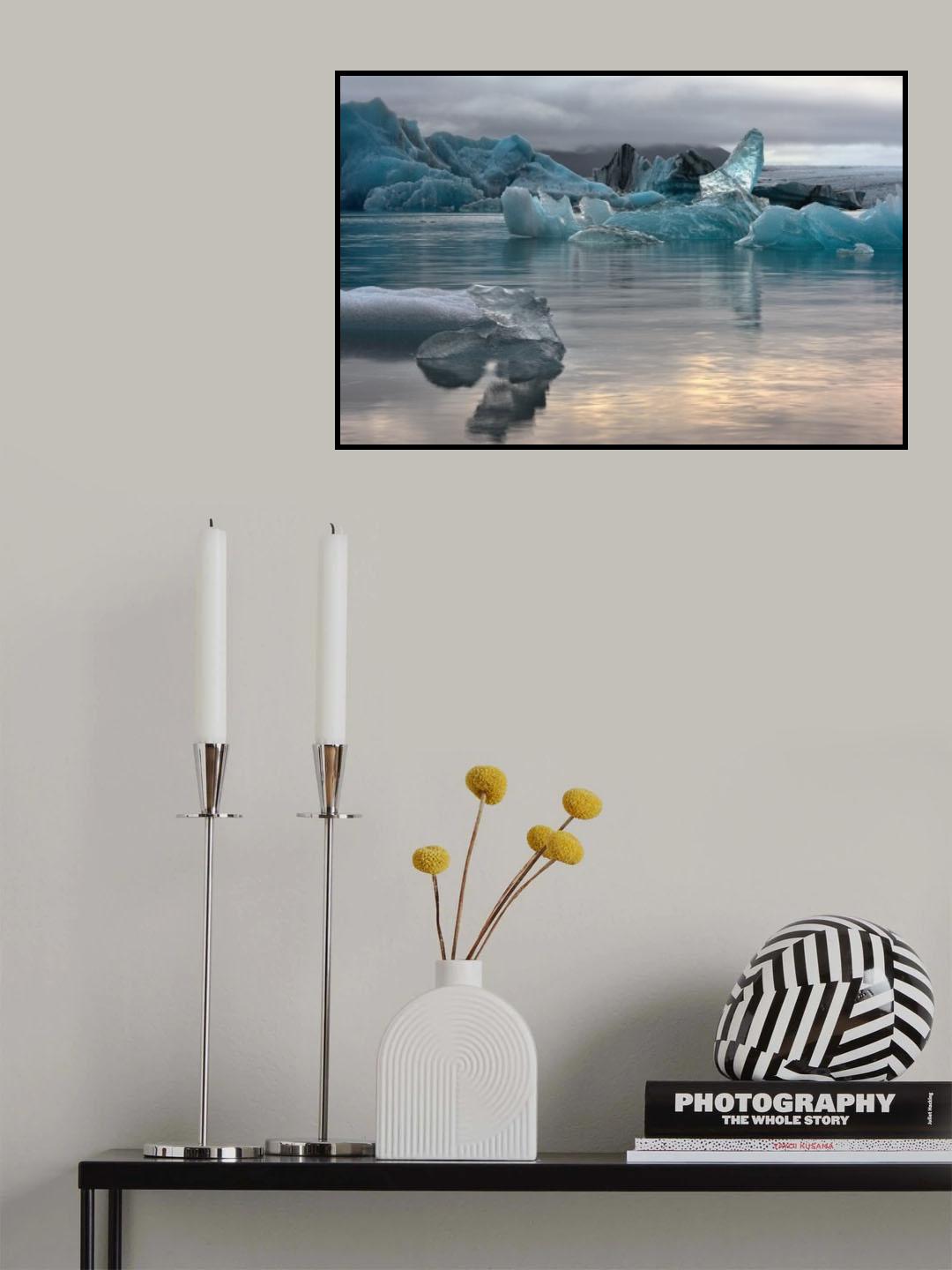 Ice grave Poster och Canvastavla